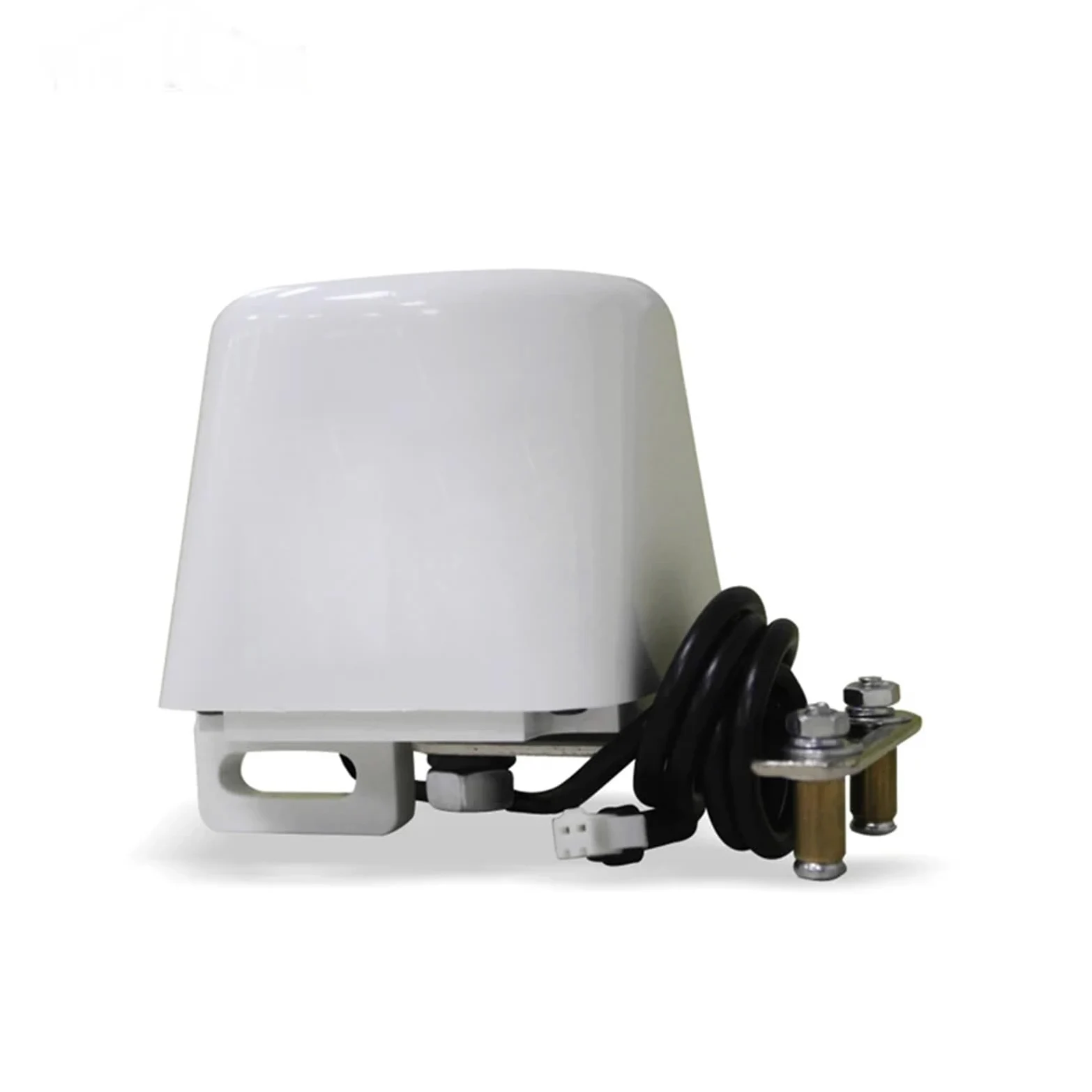 Válvula manipuladora de tubería de gas DN15 DN20, válvula de bola de 1/2 3/4 pulgadas for cierre de gas/agua, válvula de corte de 12 V 1 A, 1 unidad(DN20,White)
