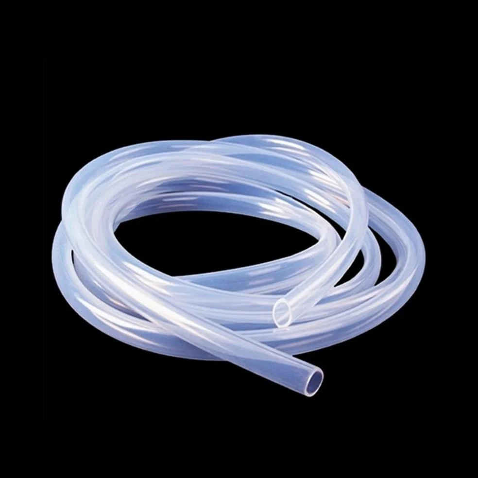 Tubo de silicona resistente a altas temperaturas, tubo transparente insípido de manguera, bomba peristáltica dispensadora de agua 1 ud.(5M*15MM*20MM)