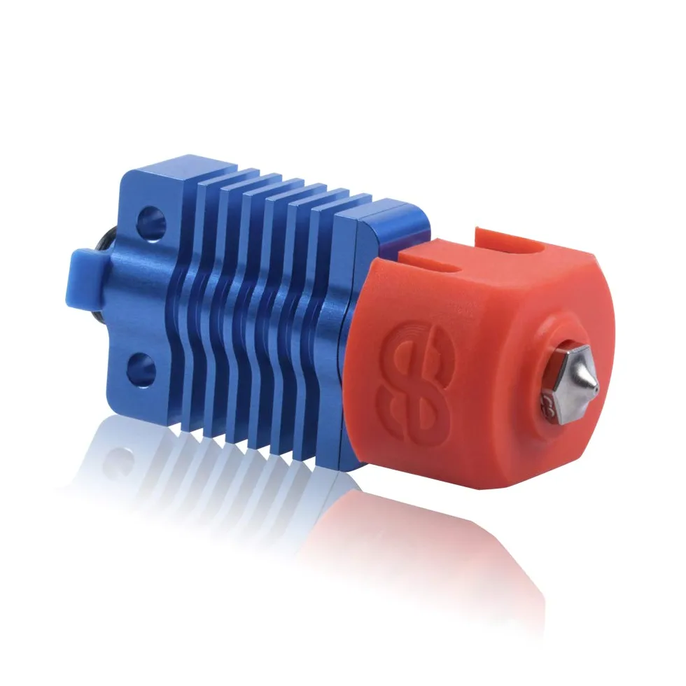 Kit de Cabezal de extrusión Dragonfly BMS - Aislante térmico bimetálico, Boquilla de Cobre Plateado, Bloque de calefacción para Impresora 3D CR10, Ender 3s, Ender 3 Pro, V2, CR-10, Ender 5 Pro