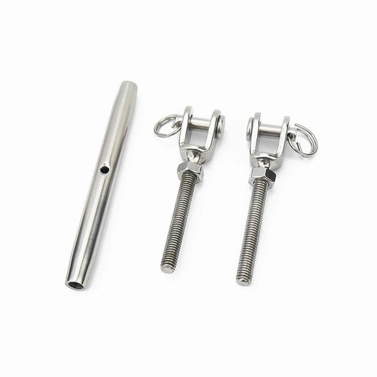 4 Uds M5-M10 mandíbula de cuerpo cerrado/tensor tornillo cesta flores for cuerda Cable tensor para Cuerda(M10)