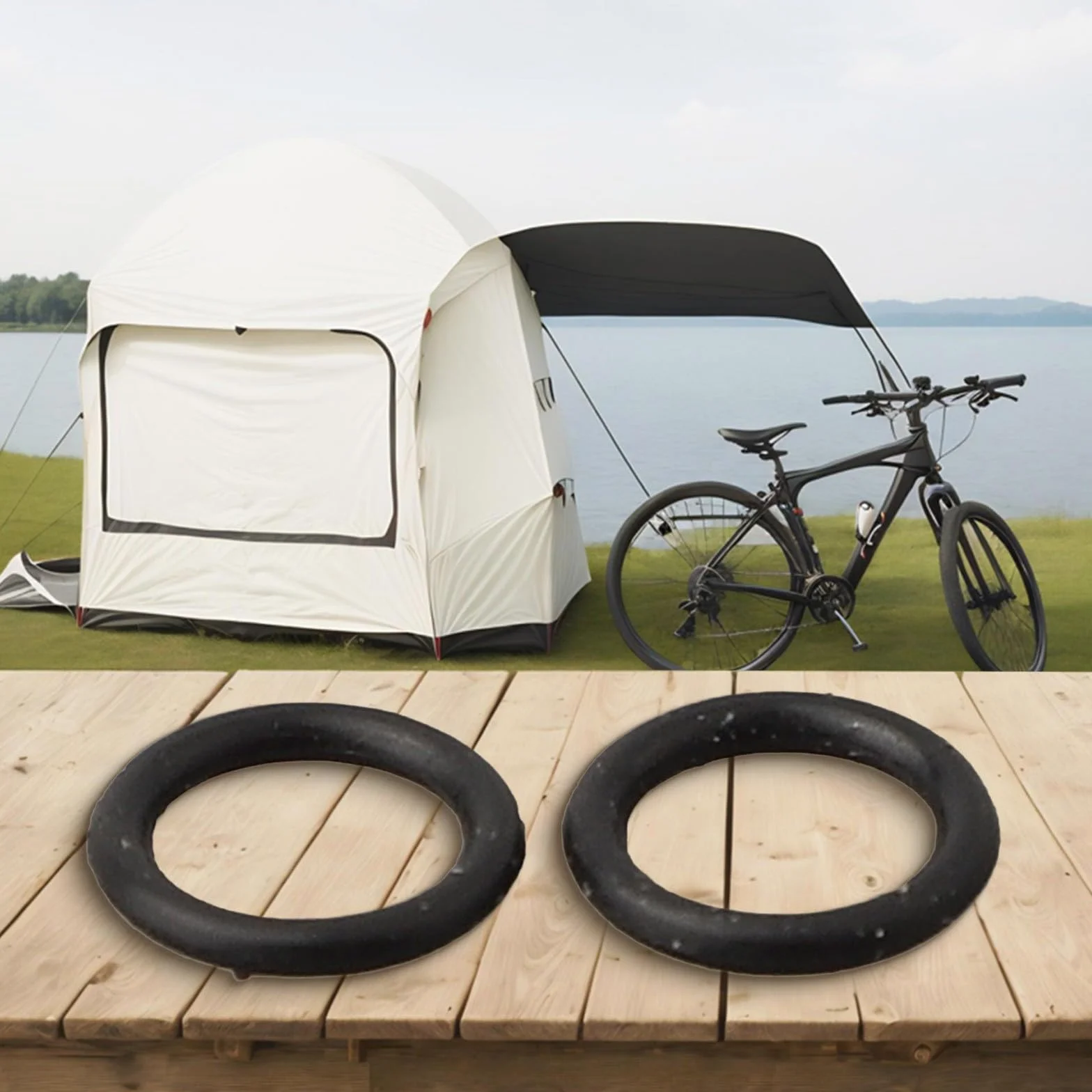 Juntas tóricas de goma para frenos hidráulicos de bicicleta, 10 anillos de sellado negros compatibles con Magura MT Series
