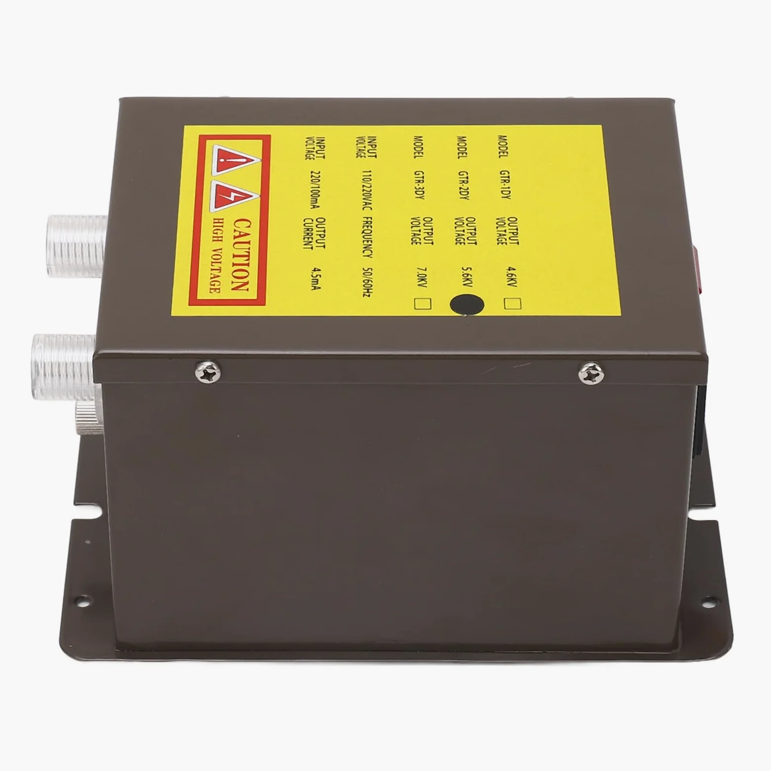 KIMISS Generador de Voltaje de Barra de Aire Ionizante 5.6kV - Ionizador Antiestático de Doble Salida para Eliminación Estática (EU Enchufe 220-240V, 20-55 ℃, predeterminado 42)