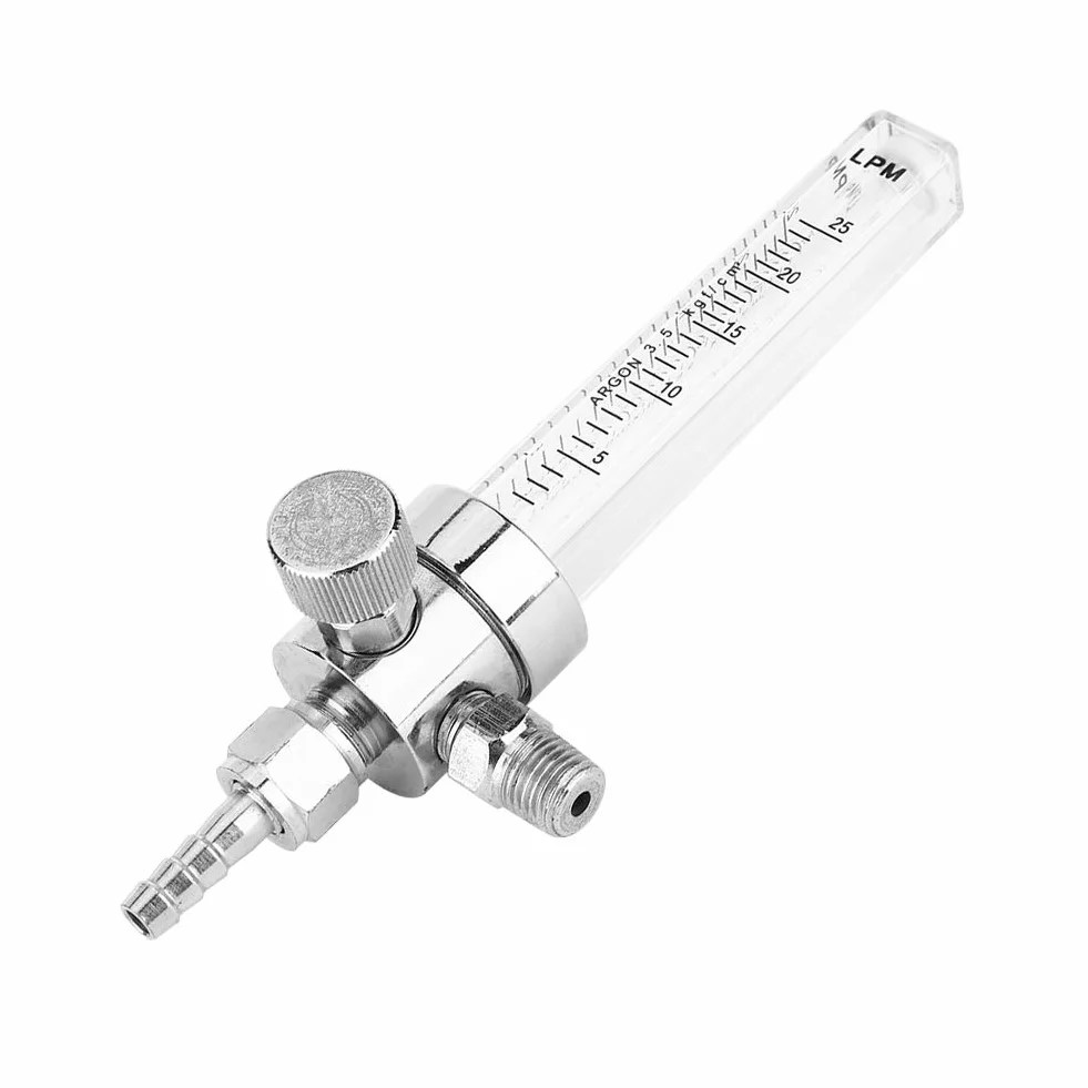 Caudalímetro de cobre 1-25 m³/h NPT 1/4 pulgada latón cromado para medición industrial