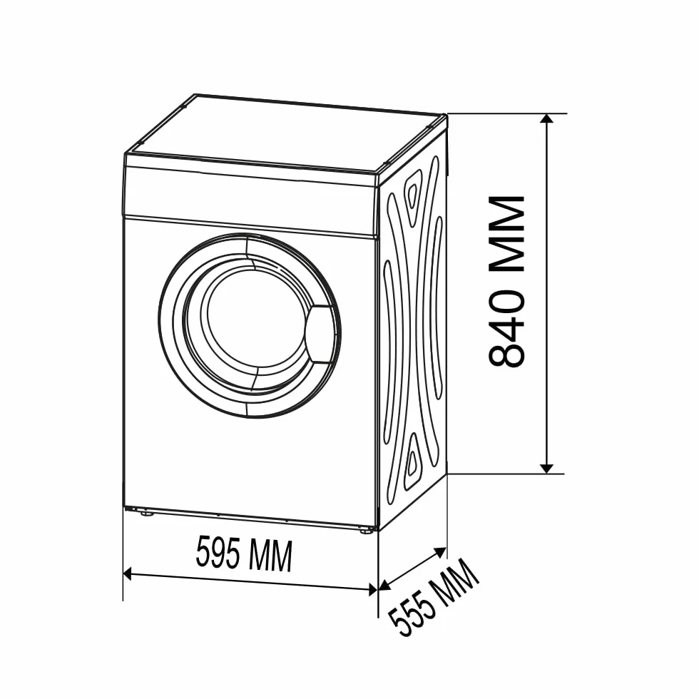 Svan Secadora de Evacuación 7Kg Carga Frontal Blanco SSE700C 2000W 16 Programas