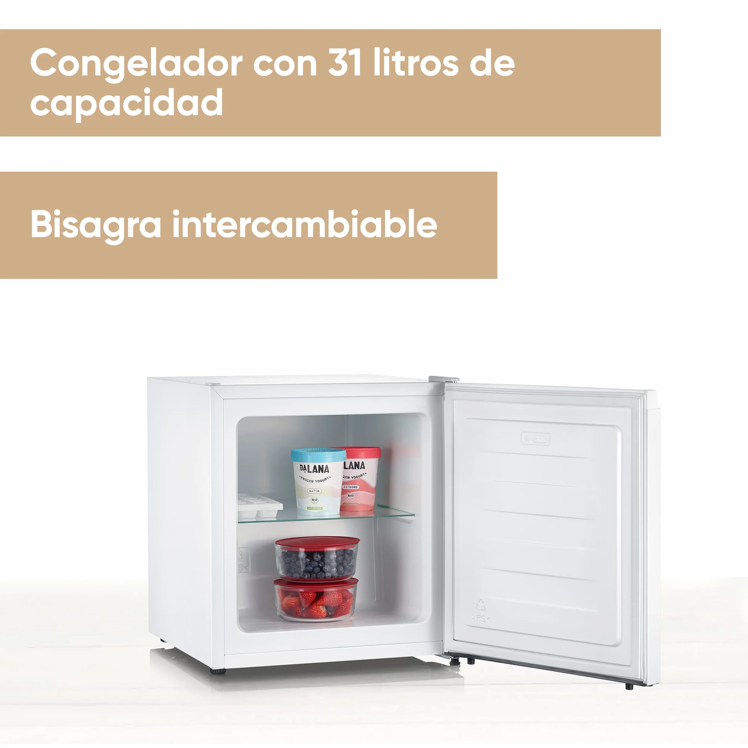 SEVERIN Congelador Mini 31L Blanco 4 Estrellas GB 8883
