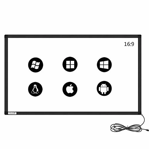 GreenTouch 65 Inch 10 Points Multi-Touch Infrarrojos Touch Marco, visualización táctil de Infrarrojos, IR Panel Táctil