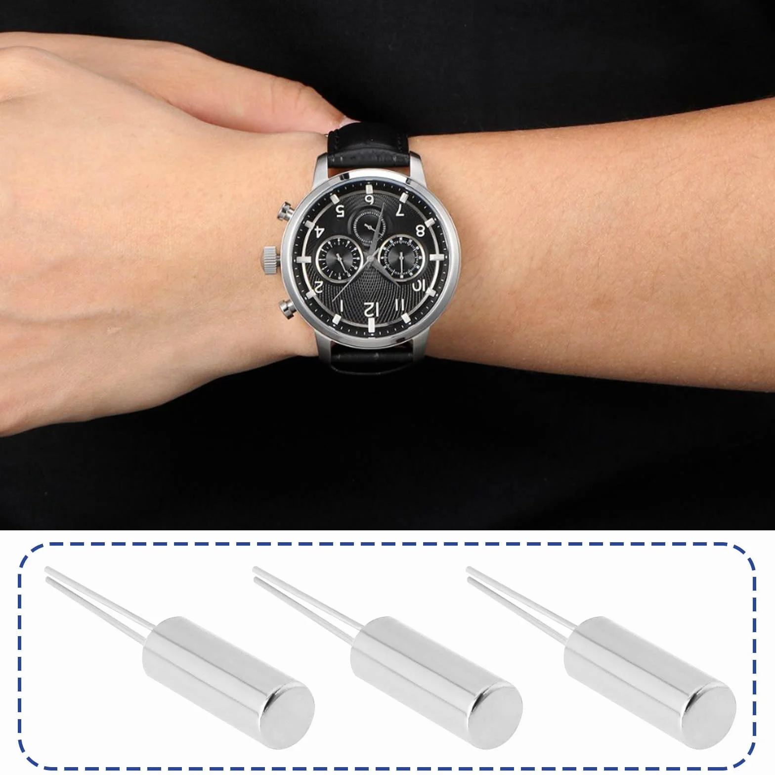 Osciladores de Cristal 32,768 KHz 3x8 mm Reemplazos de Cristal de Reloj