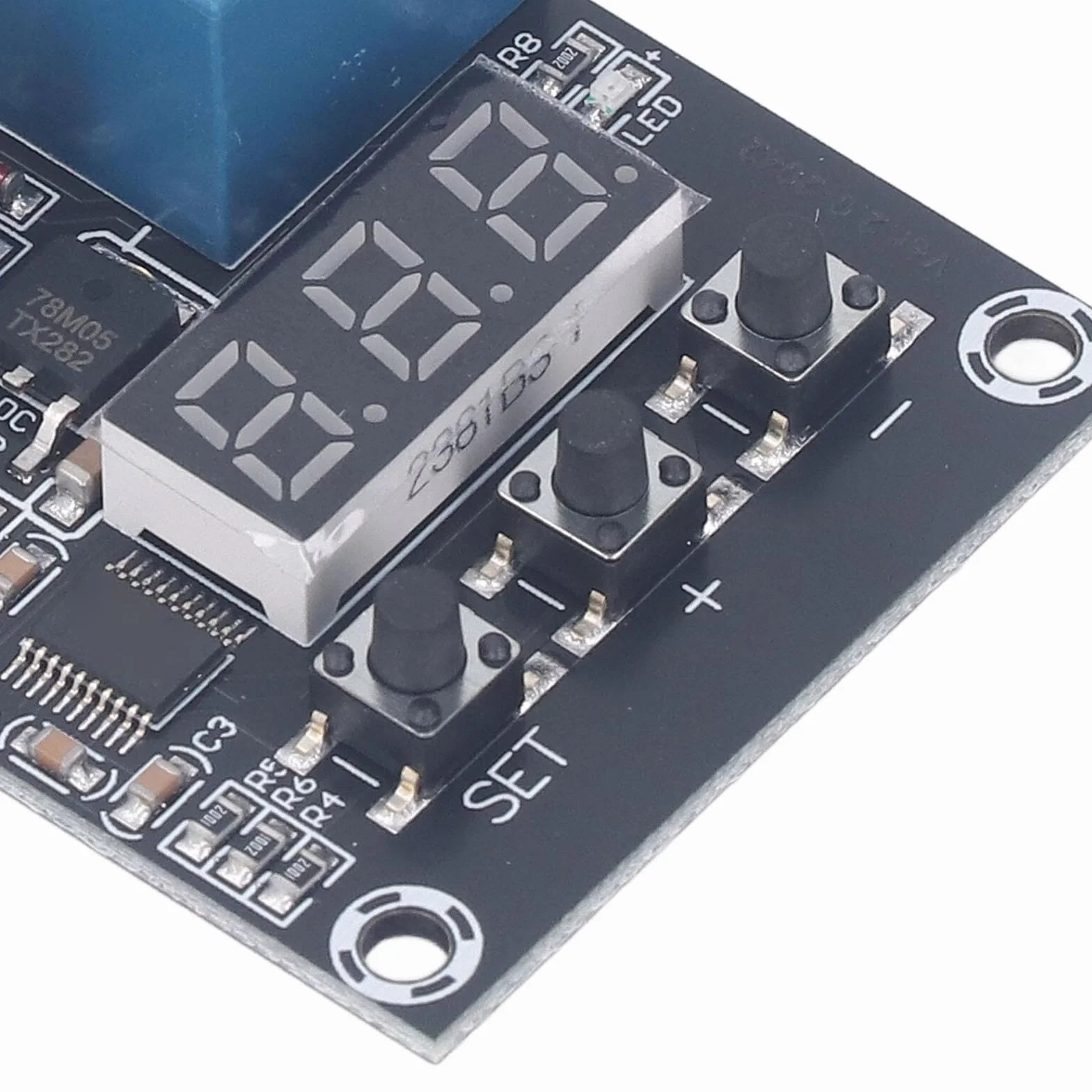 DEWIN Módulo de Relé de Voltaje Encendido Apagado, Módulo de relé de Voltaje de Detección de Límite Inferior Superior, Voltaje Control de Detección de Batería Temporización de Descarga (5V)