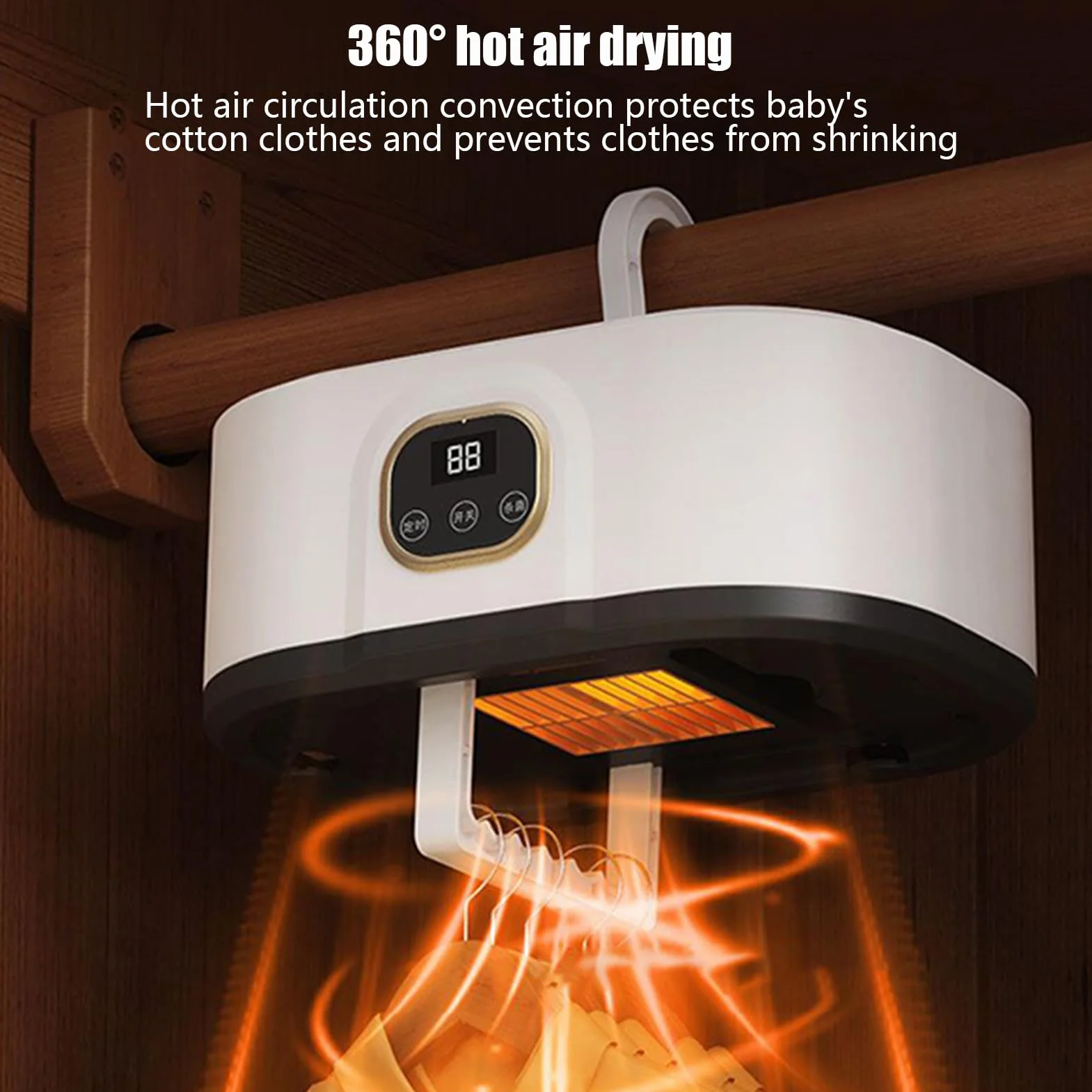 Secadora Portátil Eléctrica Compacta Para Ropa Apartamentos Viaje