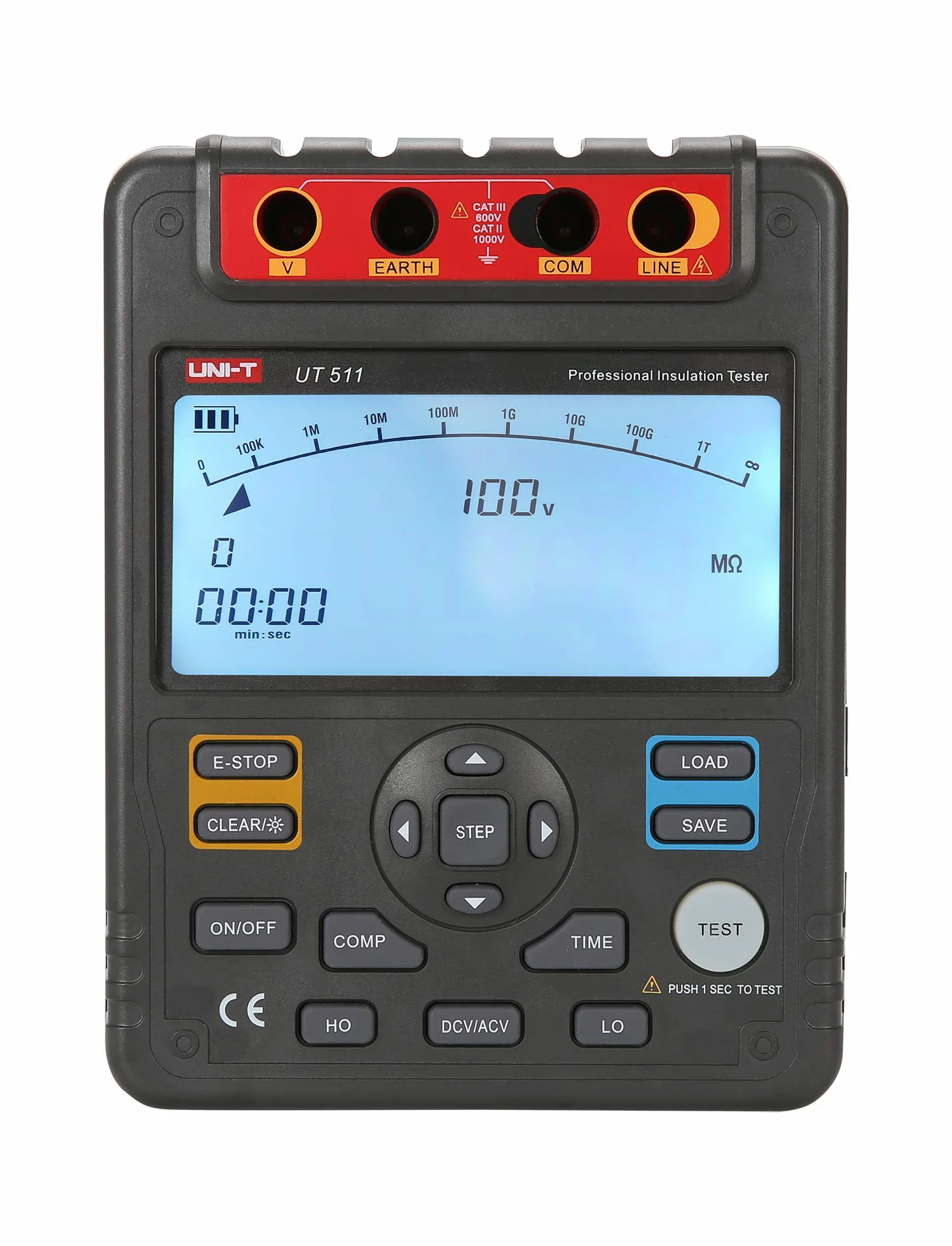 Medidor de aislamiento UNI-T UT511/MIE0098