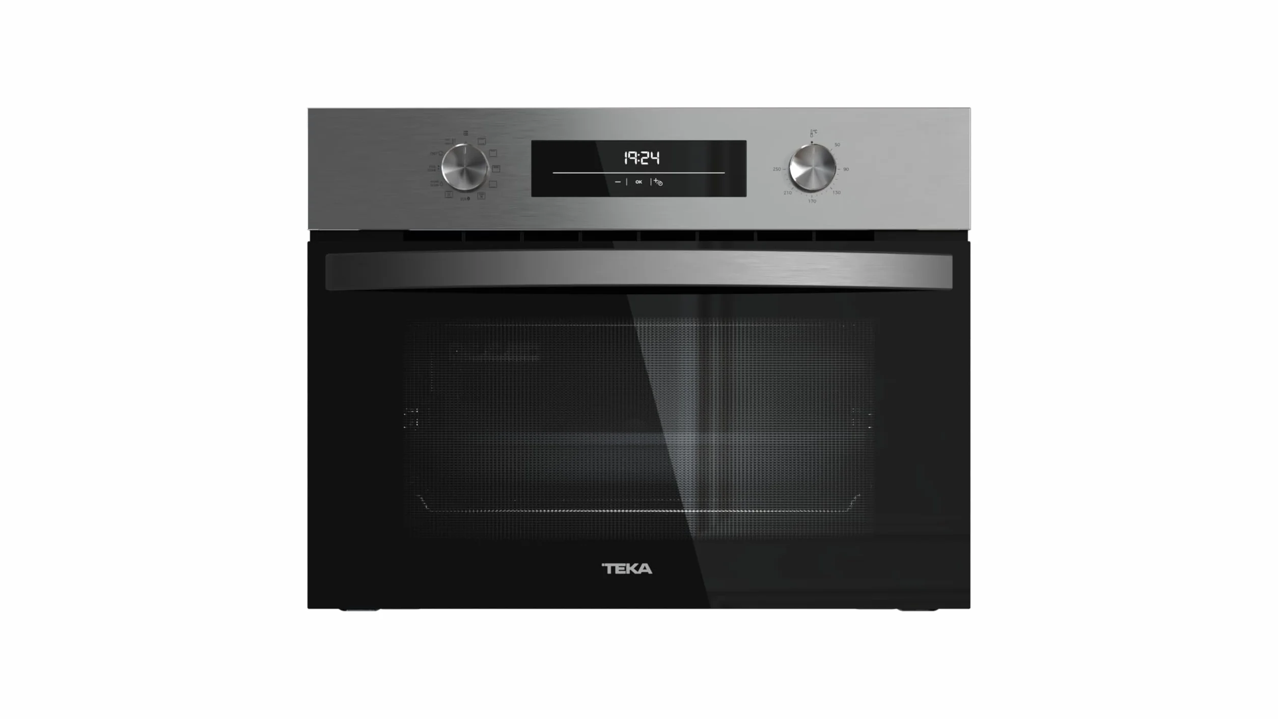 TEKA Horno Pirolítico Compacto NEO HBC 6250 P SS, 45L, 8 Funciones, ThermoSeal, HydroClean