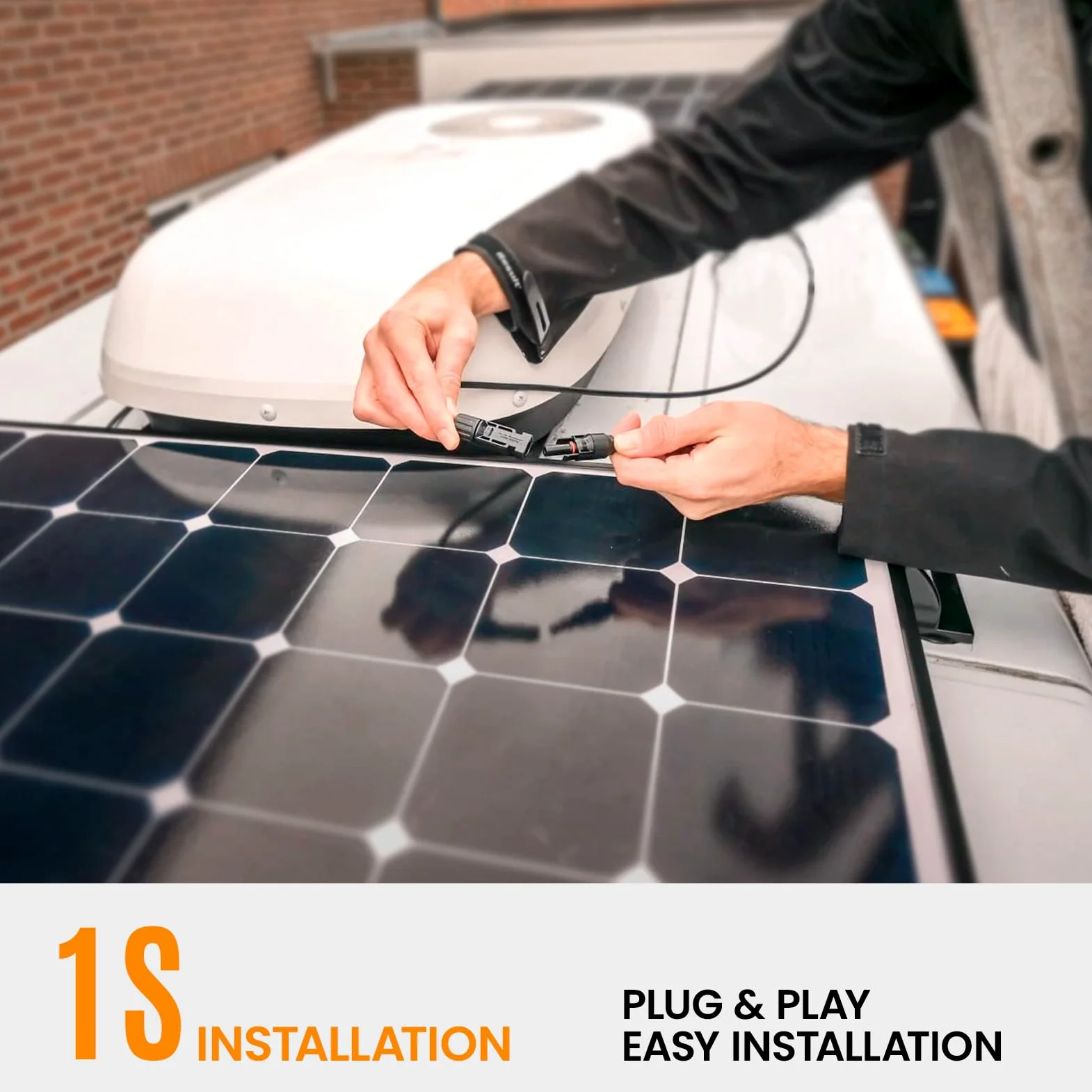 Cable de extensión de panel solar de 10 AWG, 6 mm², 20 pies, cable fotovoltaico de cobre con funda, IP67 impermeable, ignífugo, cable solar para exteriores para paneles solares y sistemas de