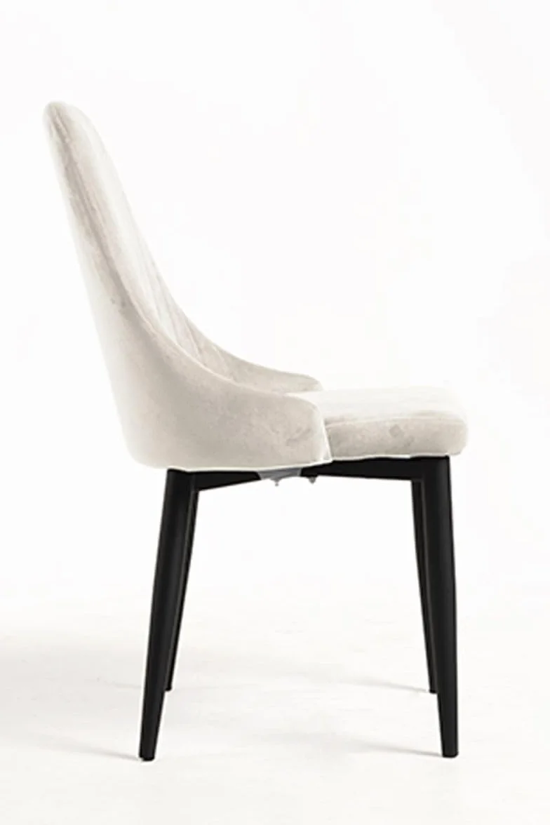 Regalos Miguel - Packs Sillas Comedor - Pack 6 Sillas Kan Terciopelo - Beige