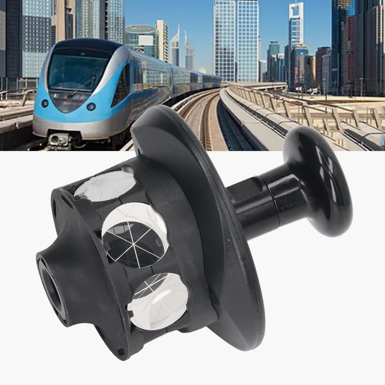 360 ° Prism, 360 ° TotalStalStationPrisma, Aplicación Amplia, Vidrio K9 con Persecución Automática, Resistente Al Impacto para la Industria