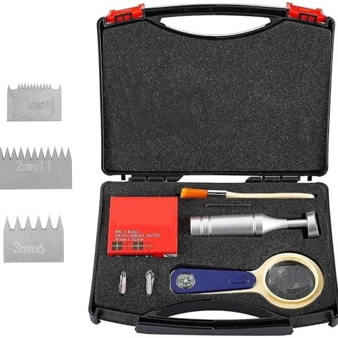 Kit de comprobador de adherencia, cuchillas de precisión para pruebas de revestimientos precisos, herramienta esencial para evaluación de adherencia de película de pintura en laboratorios