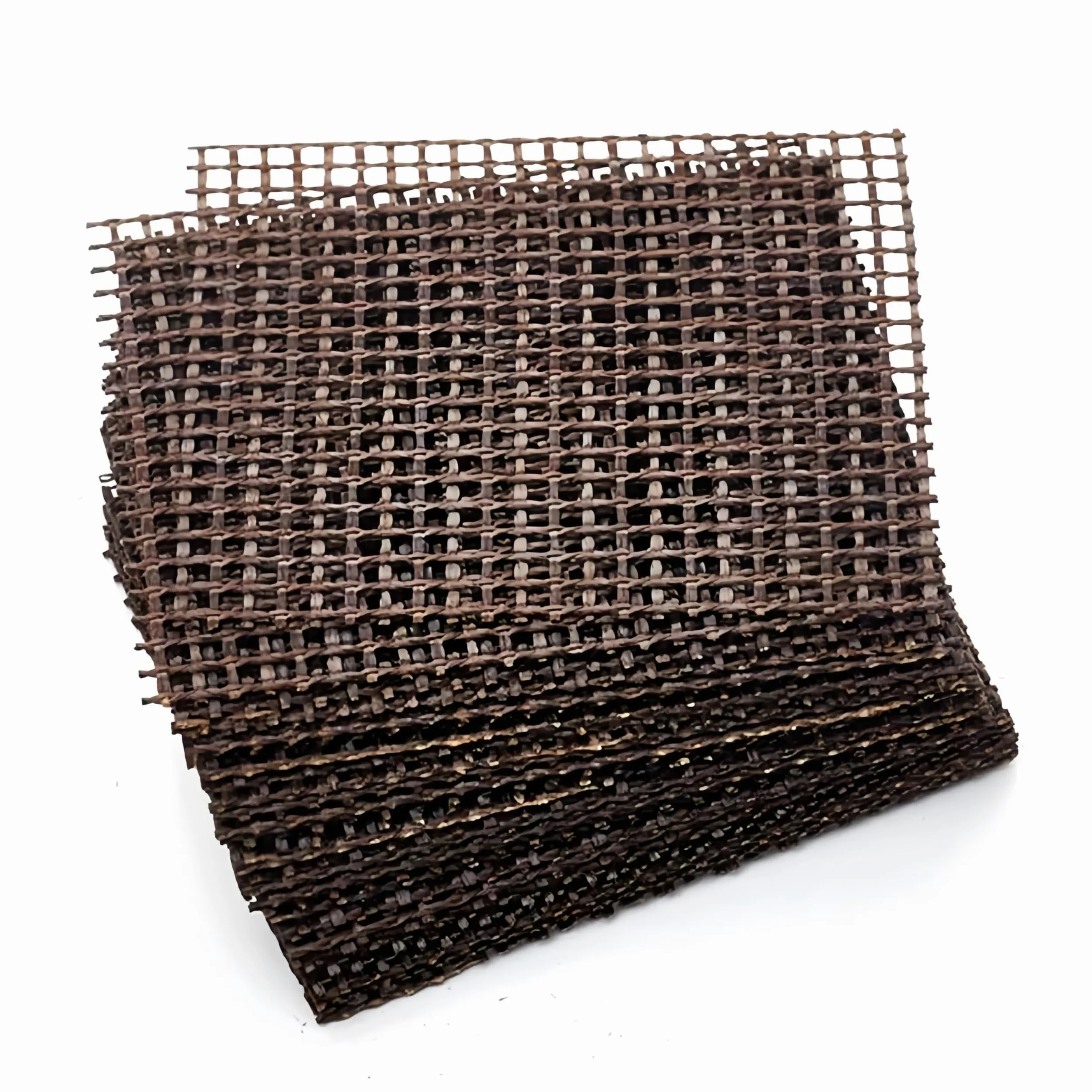 Filtro de fundición de fibra de vidrio con alto contenido de silicio for hierro fundido, acero y aluminio - Tamaño de malla personalizable(300x400mm(steel) Mesh4.0mm)