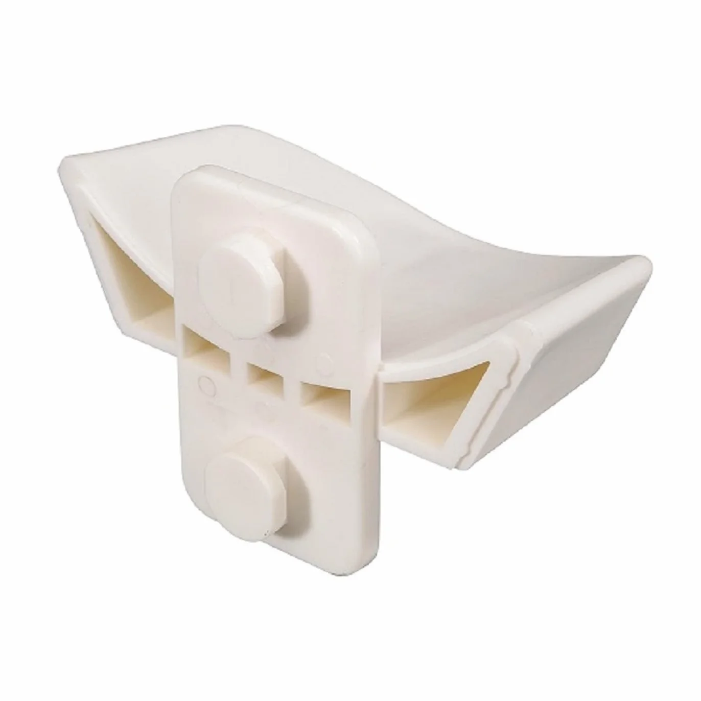 Brama West Soporte para barra de torneo (24 mm, 20 unidades), color blanco