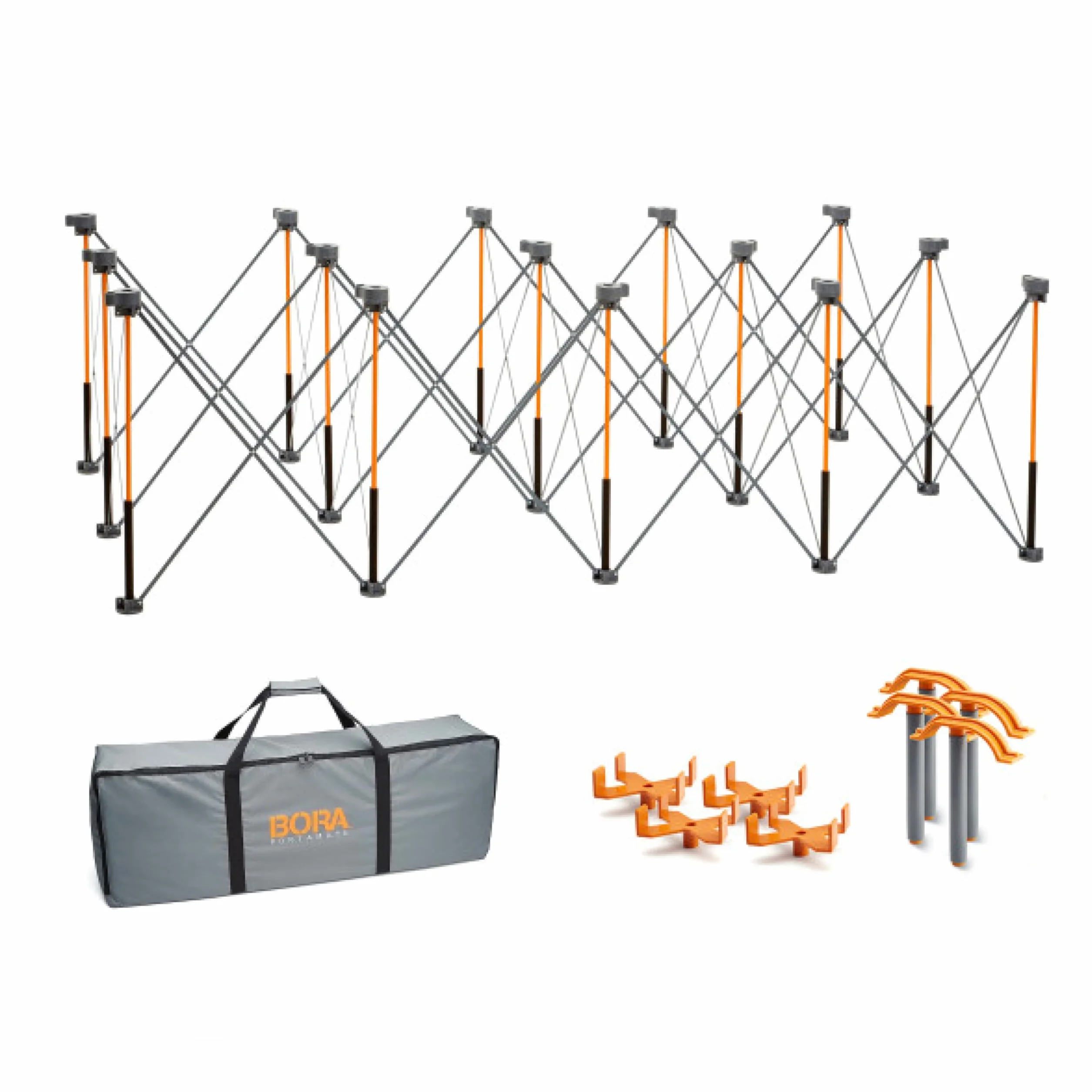 Bora Centipede CK15S Banco de Trabajo Plegable 15 Soportes Mesa Portátil Profesional