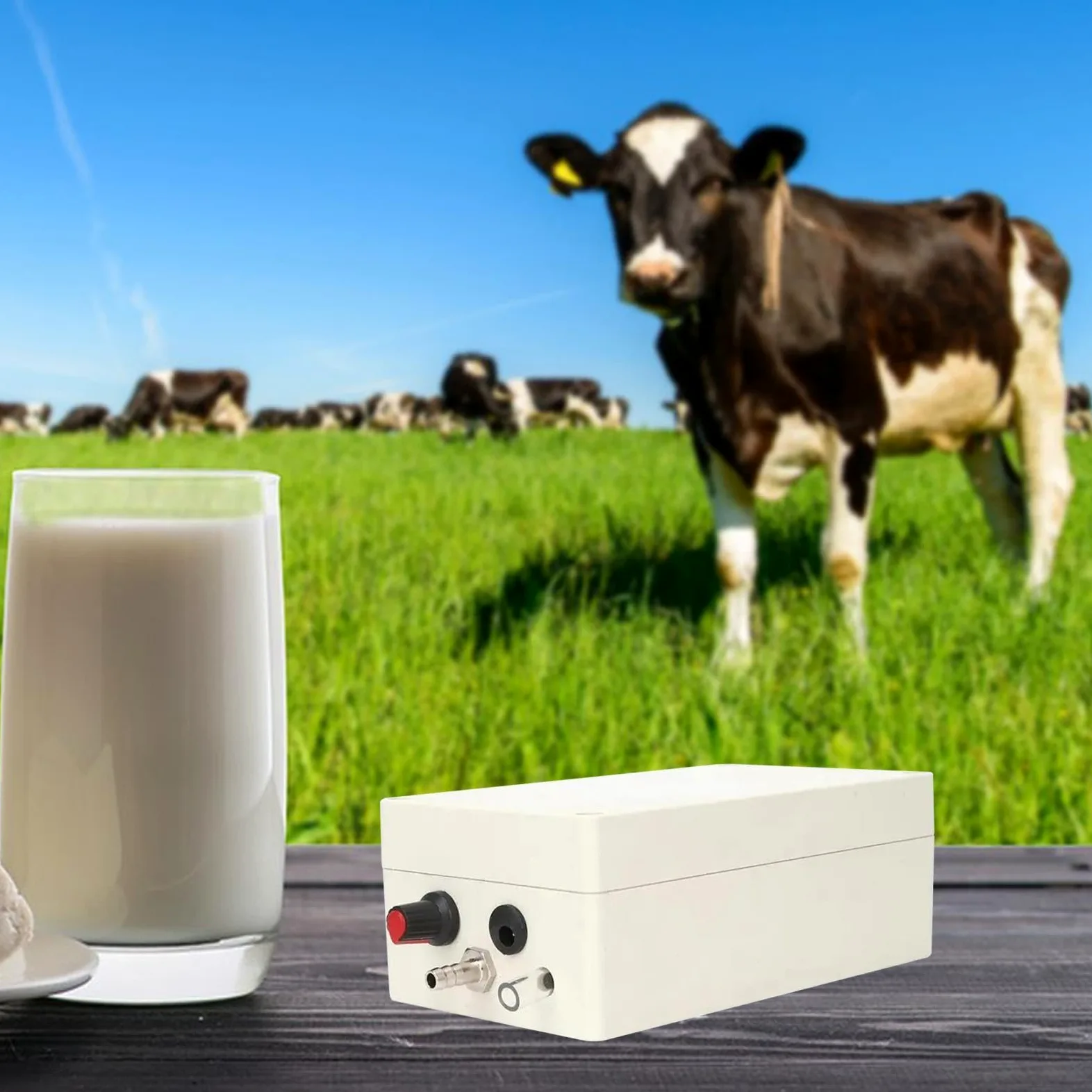 Colcolo Máquina de ordeño, Bomba de ordeño, Ajuste de Velocidad, Rendimiento Estable, ordeñador de ovejas, Dispositivo de ordeño para Ganado, Eléctrico