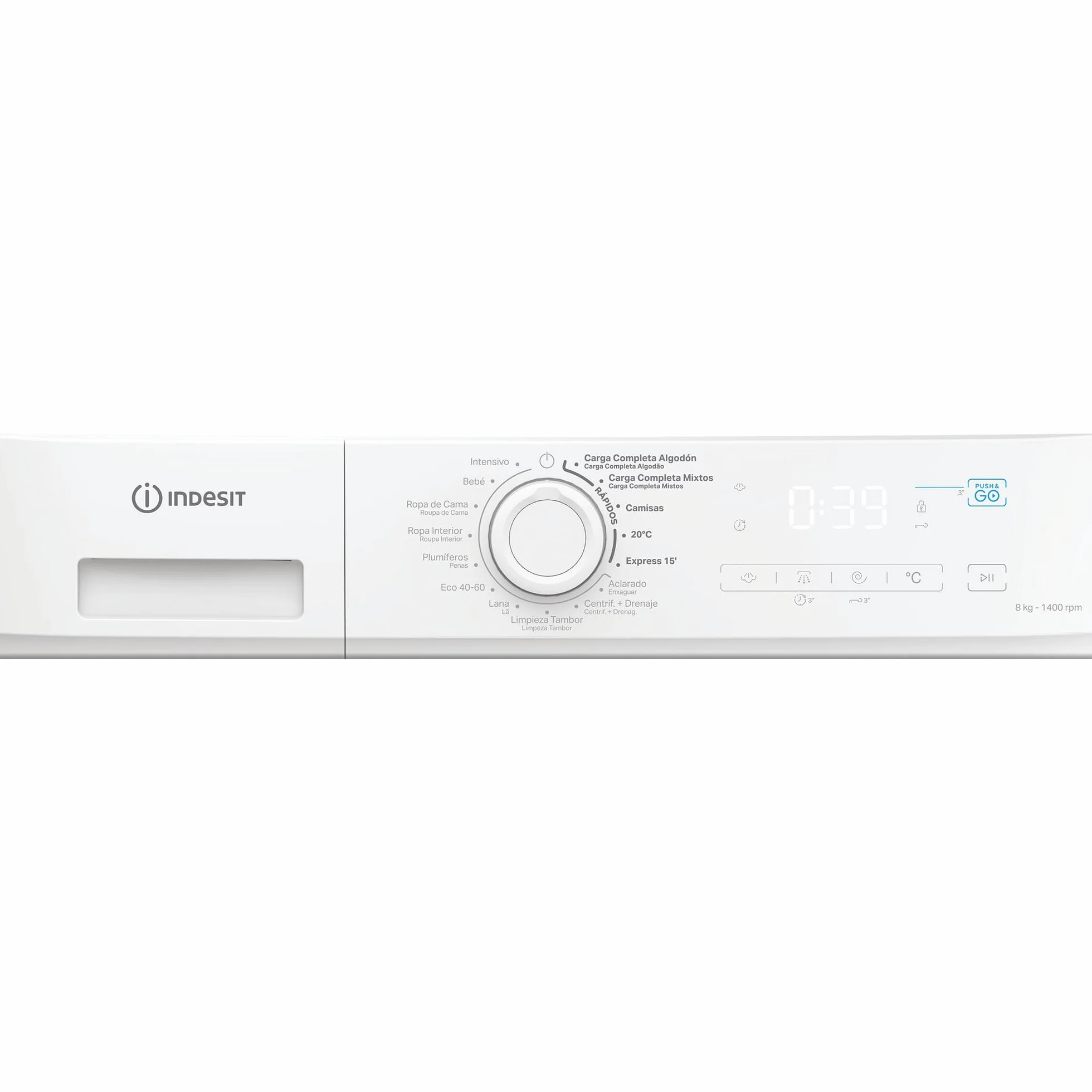 INDESIT Lavadora de carga frontal IMA 864 MY TIME SPT