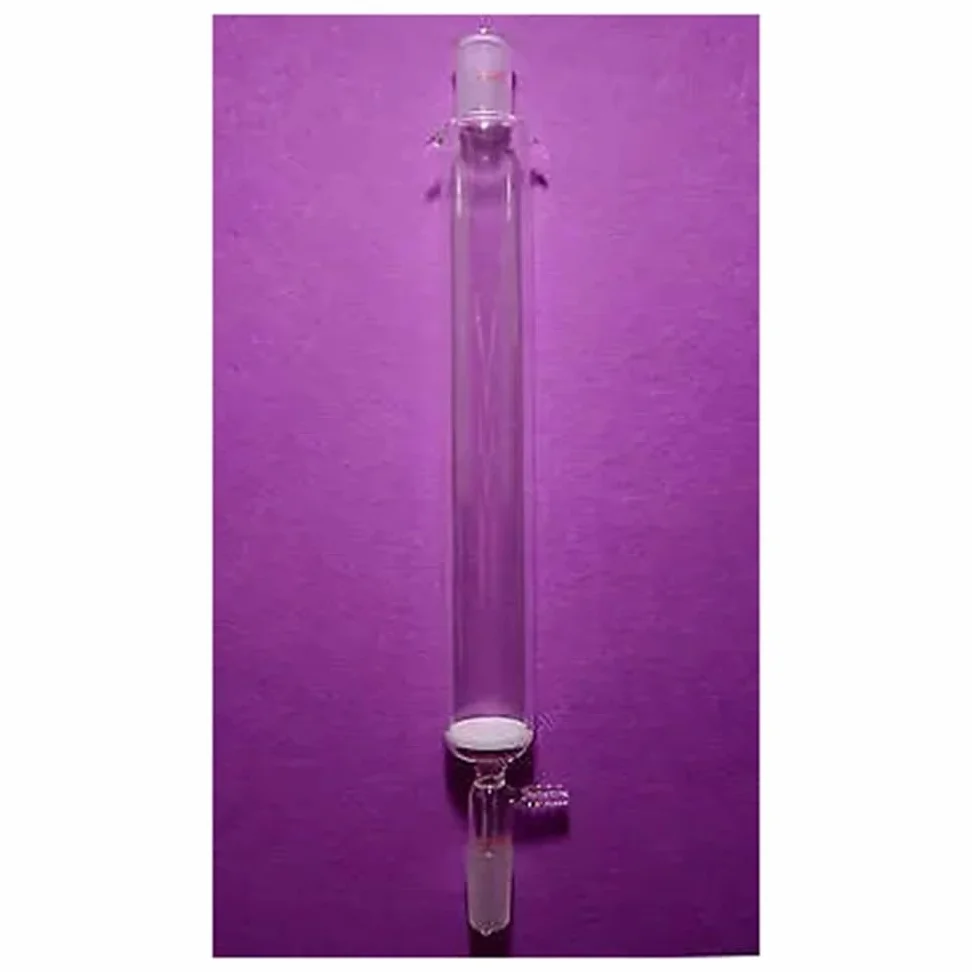 Columna de 400 ml 24/40, 300 mm de diámetro exterior, 40 mm, manguera de 10 mm for laboratorios