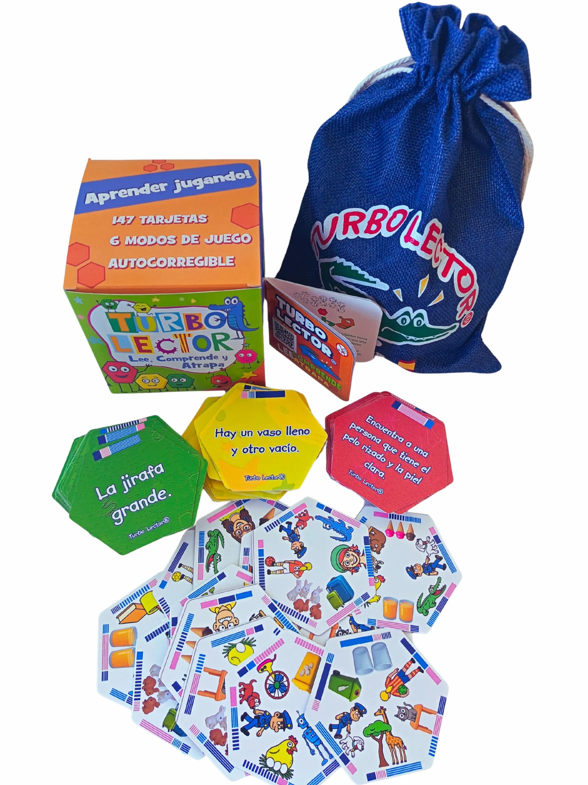 Lector Genérico Turbo, Juego de Compresión Lectora (ESPAÑOL)
