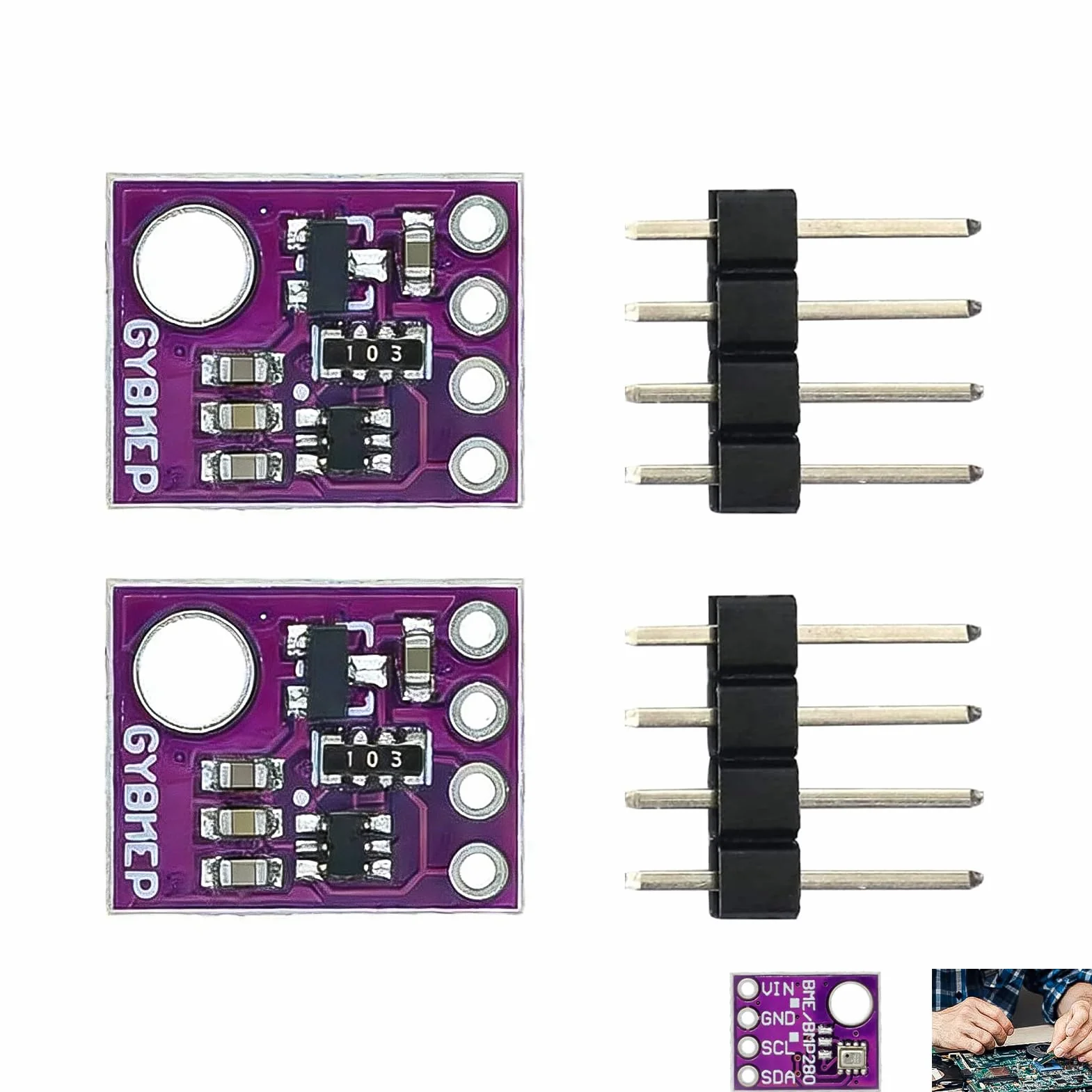 BME280 Módulo Sensor Temperatura Humedad Presión Barométrico Alta Precisión I2C SPI Arduino Raspberry Pi