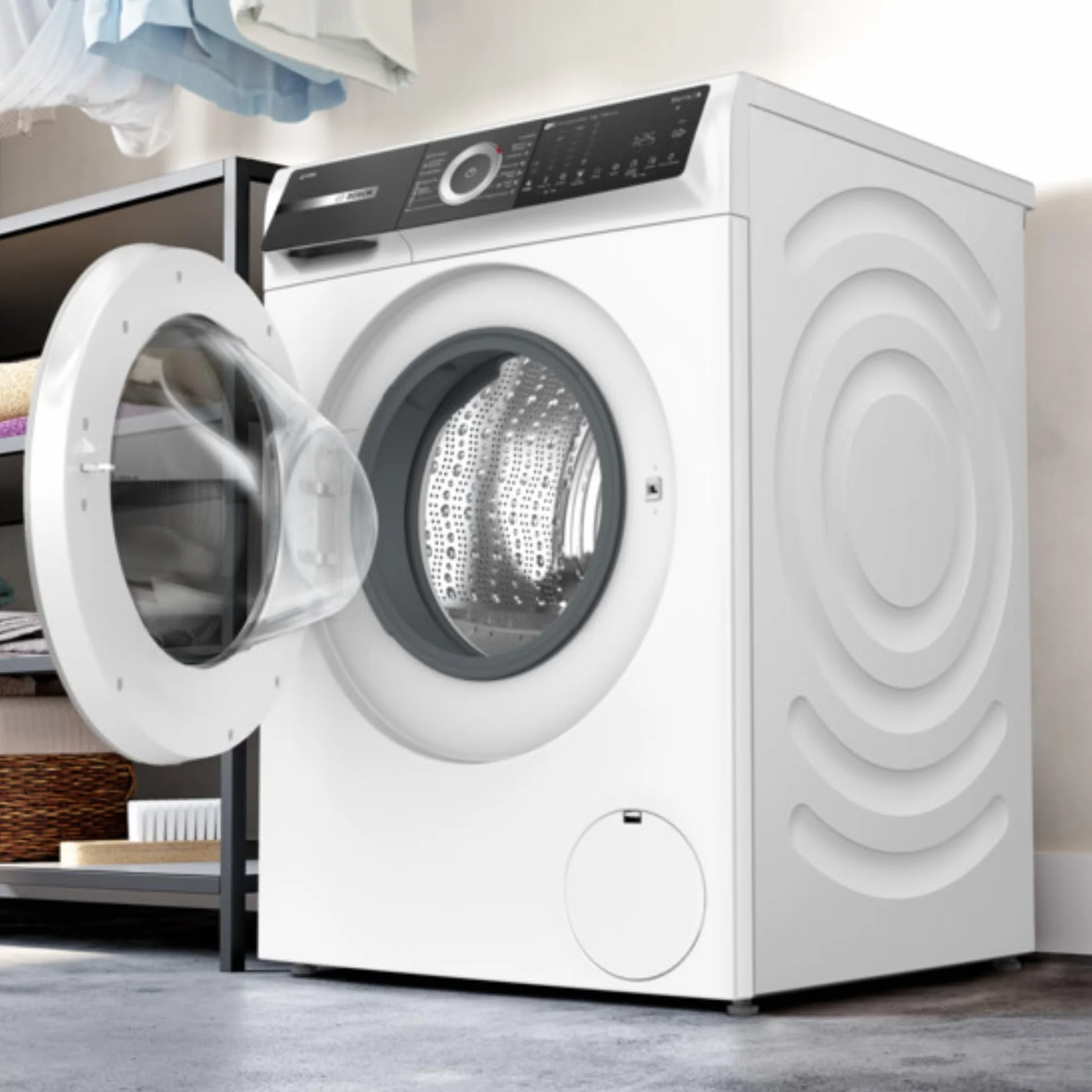 Bosch Lavadora de carga frontal Serie 6 9 kg i-DOS Home Connect WGH244A0ES