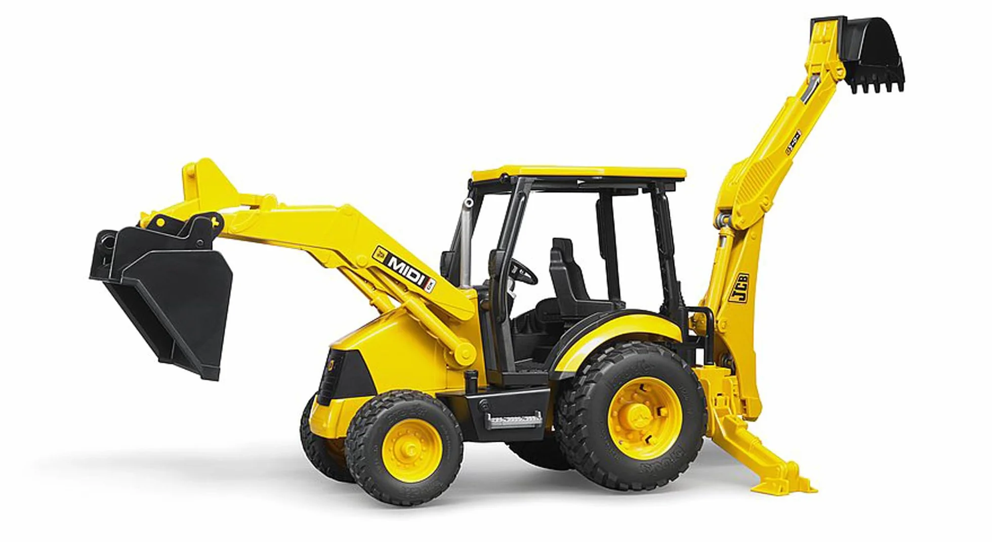 Bruder 02427 JCB MIDI CX Retroexcavadora Vehículo de Construcción Juguete