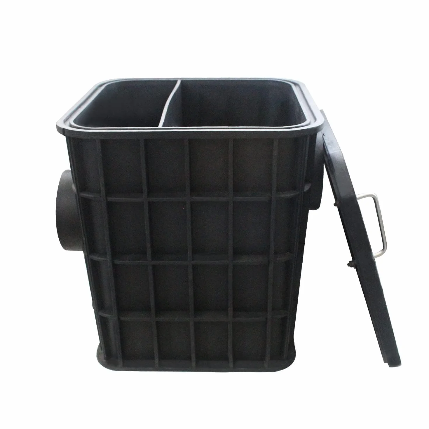 Trampa grasa HDPE separador de grasas bajo fregadero cocina interceptor de grasa restaurantes gastronomía (40 Litros)