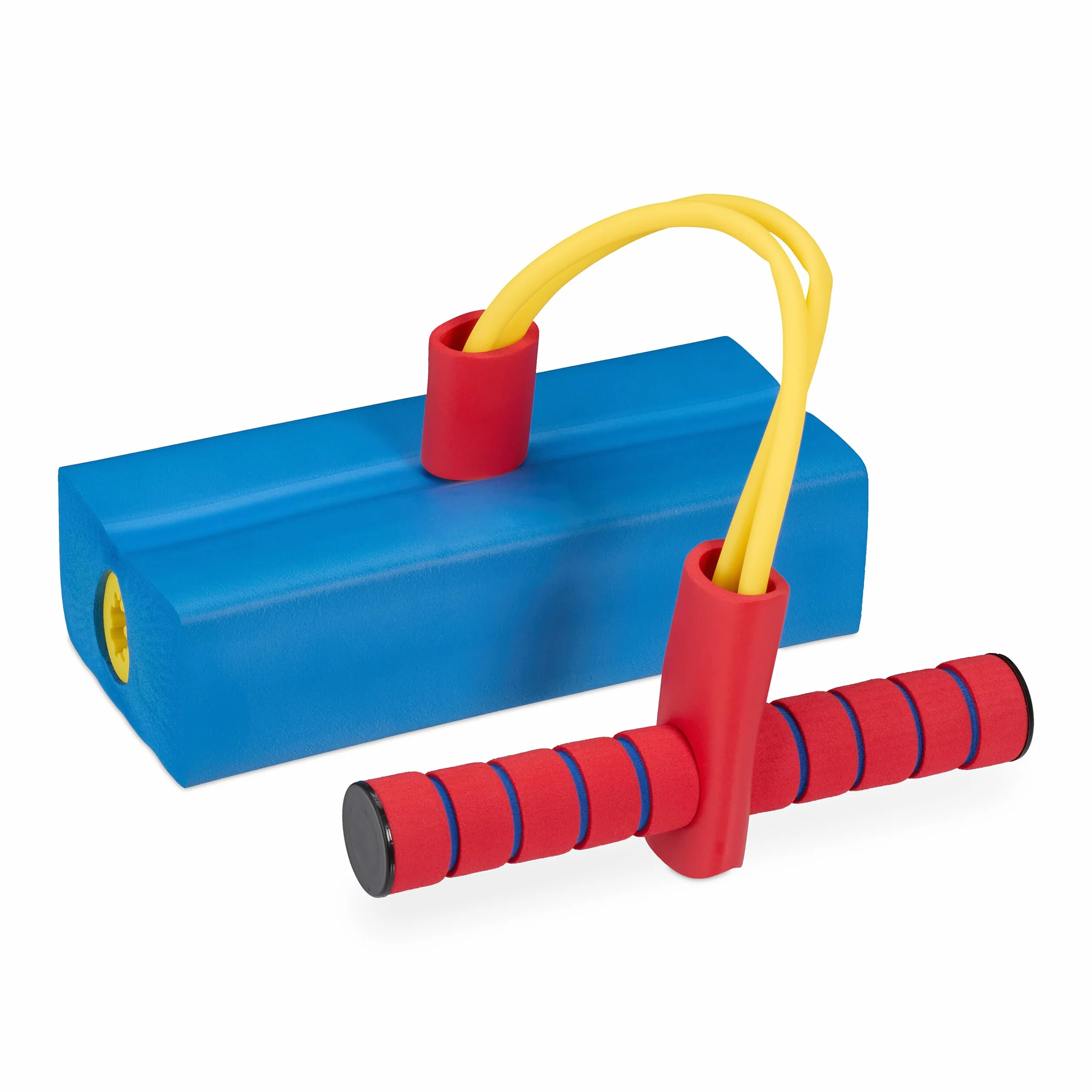 Relaxdays Pogo Jumper Saltador Niños 80 kg Juguete Saltarín Exterior Multicolor 42x22x10 cm