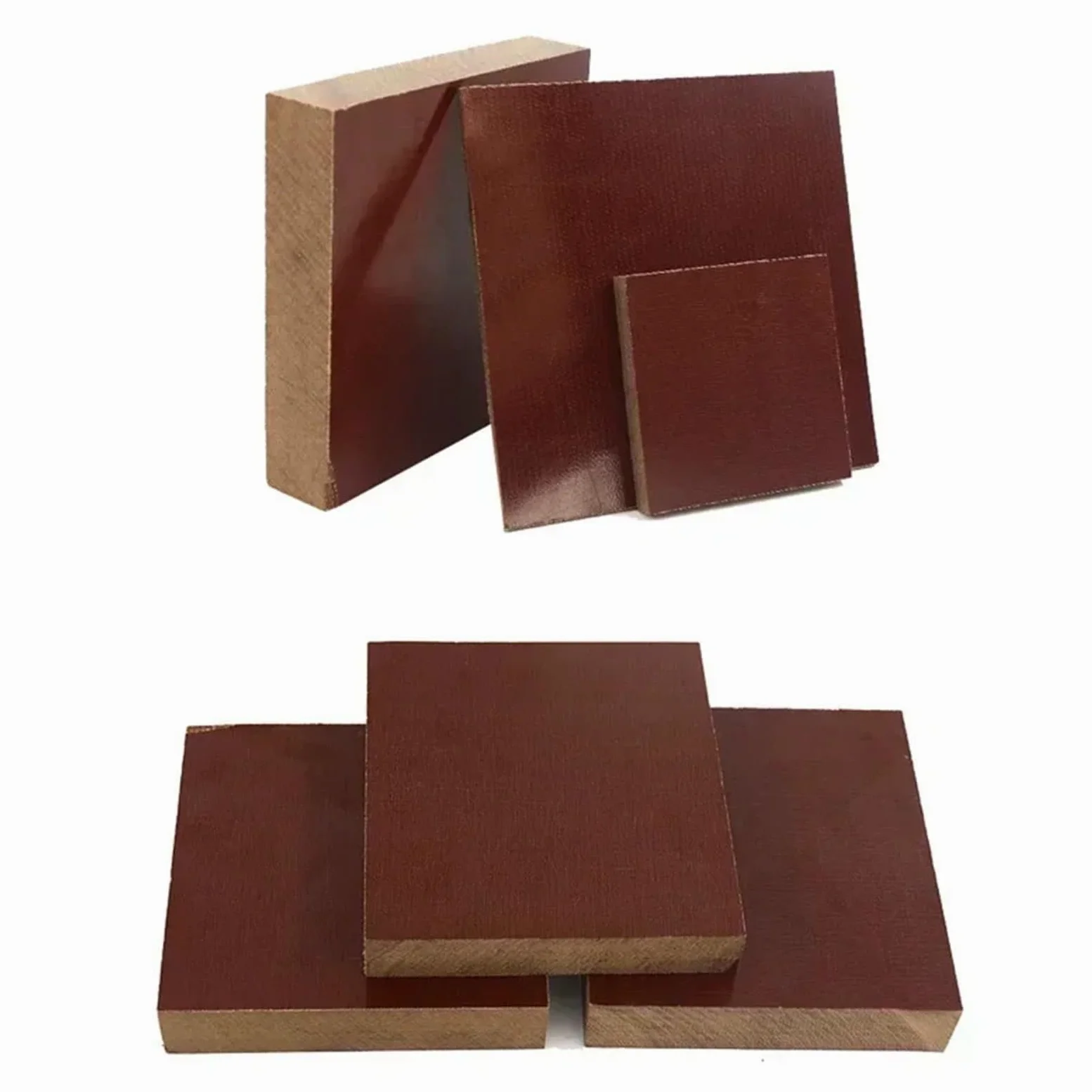 Láminas de baquelita fenólica, Grueso Laminado Resina fenólica de la Hoja del Aislamiento de la baquelita 2 a 50 milímetros(40x100x200mm 1pcs)