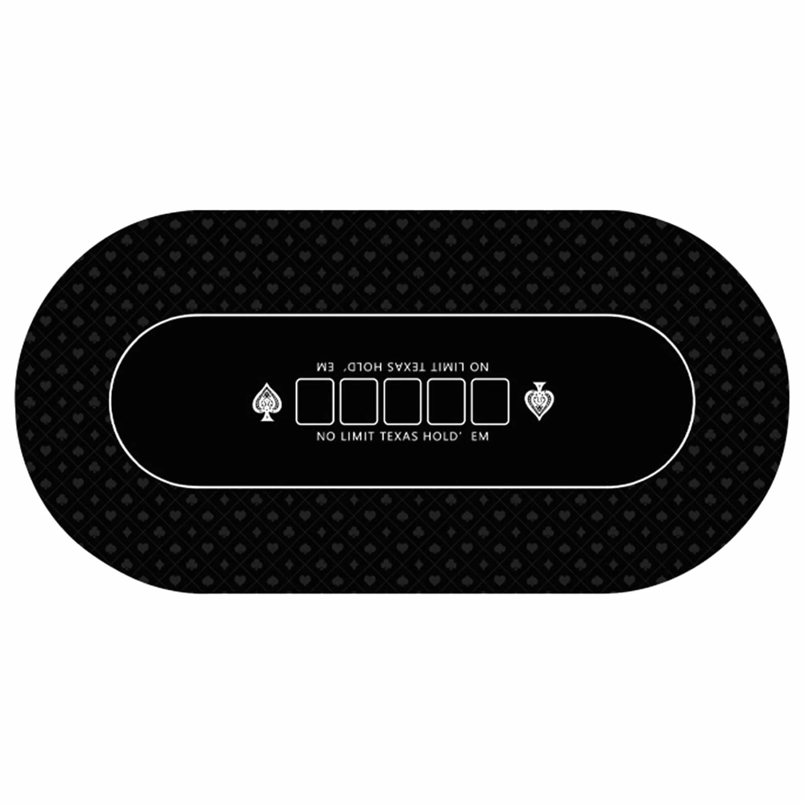 Mantel De Poker 120x60cm Tapete para Juegos Holdem Mesa