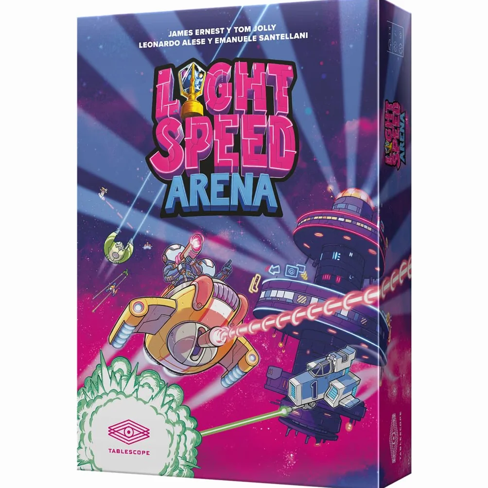 Light Speed: Arena Juego de Mesa 7+ Años 1-4 Jugadores Español
