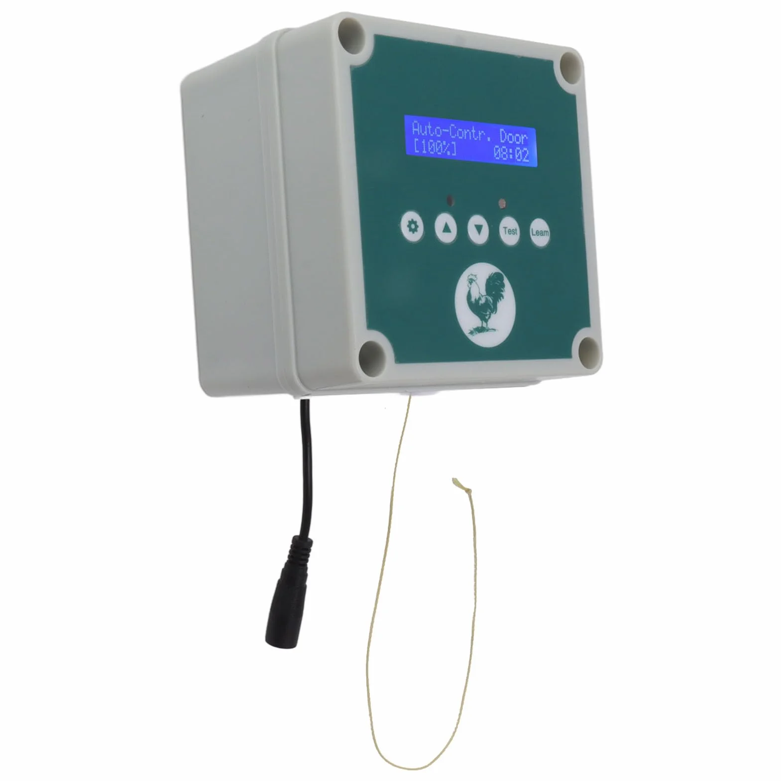 Conjunto de Motor del Actuador de Puerta de Pollo Eléctrica, Controlador Automático de Puerta de Gallina de Pollo, Abridor de Jaula de Jaula Control Remoto de la Casa de Aves de