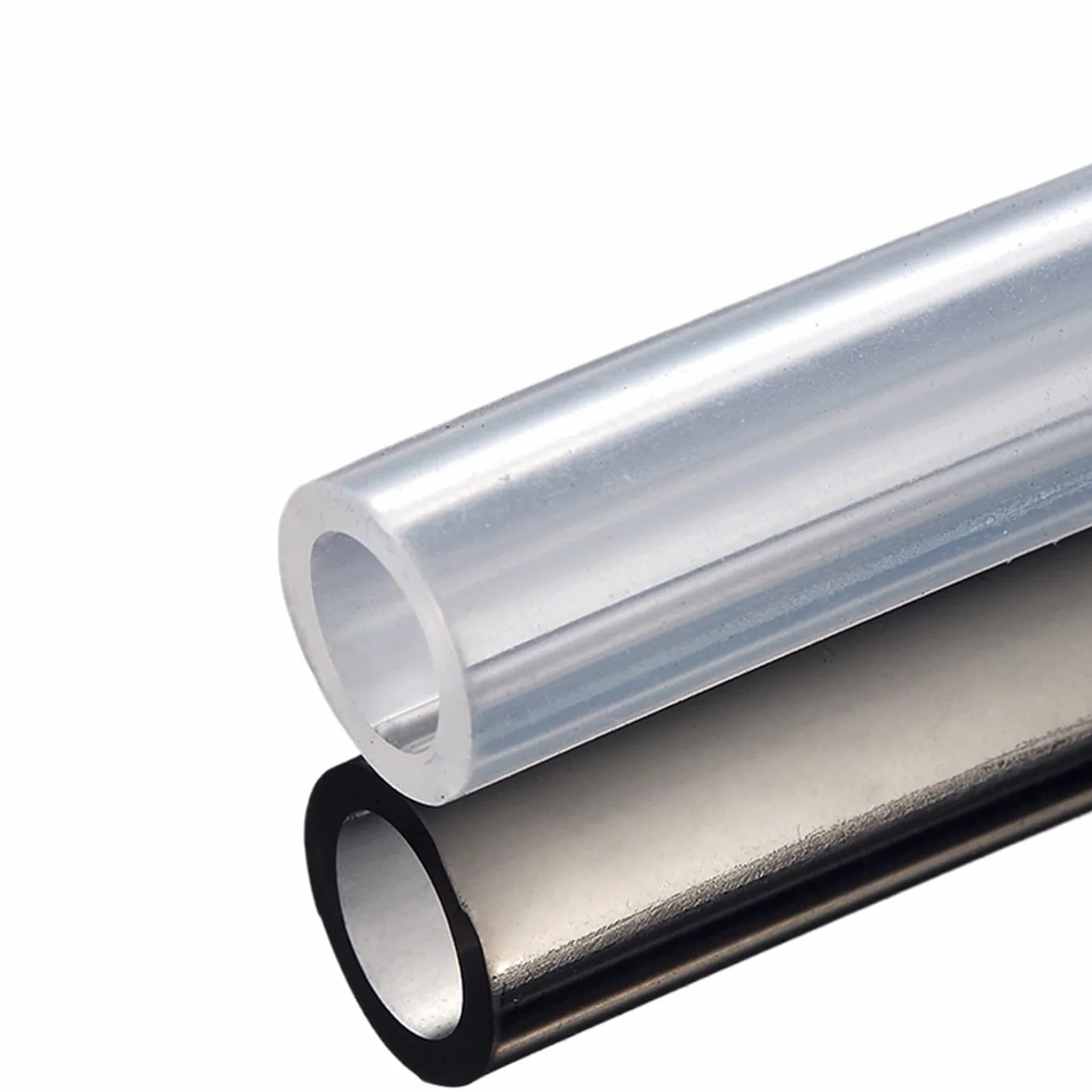 10 unidades de 1 metro de calidad alimentaria transparente de silicona de 5 6 7 8 10 mm de diámetro exterior flexible manguera de gel de sílice para cerveza (7 x 9 mm)