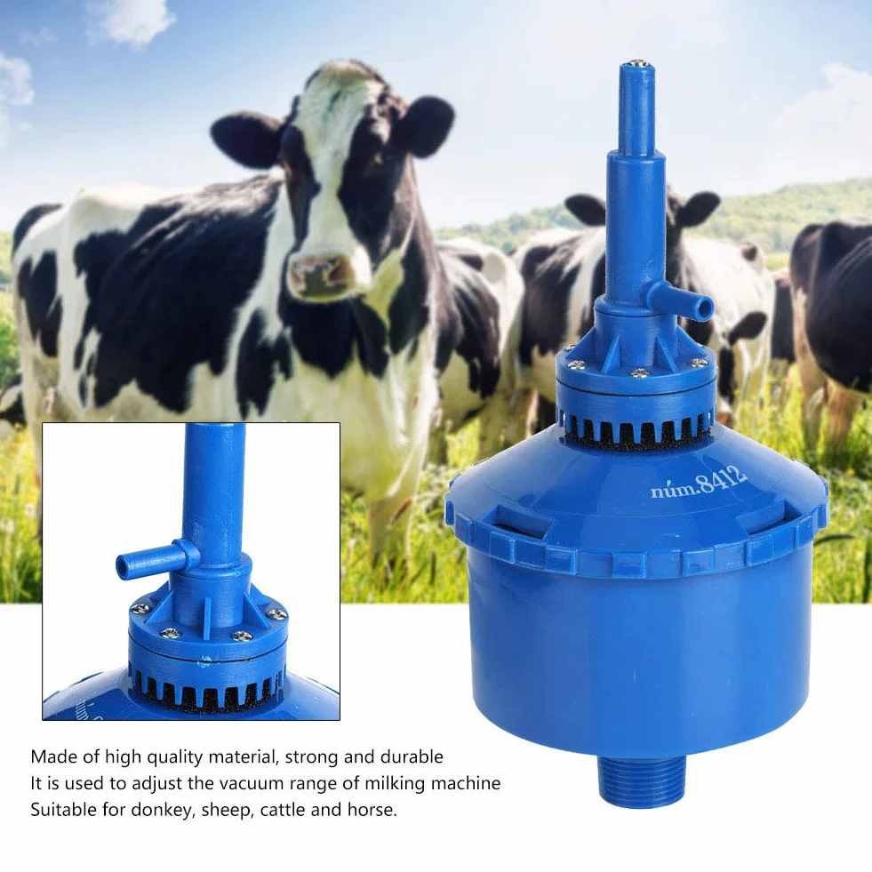 Válvula Reguladora De Vacío De Plástico Vomeko, Válvula Reguladora De Ordeño, HL - MP44 3500L/MIN Regulador De Presión De Válvula Reguladora De Vacío Para Máquina De Ordeño