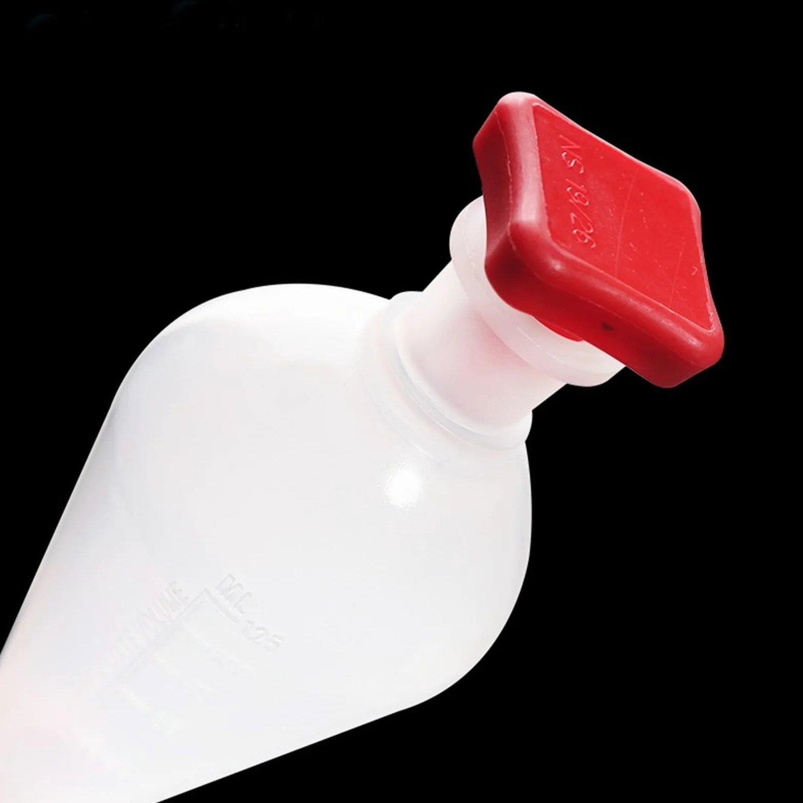 Embudo Separador de plástico en Forma de Pera de 500mL con tapón de PTFE, Embudo Separador de PP, Suministros de Laboratorio