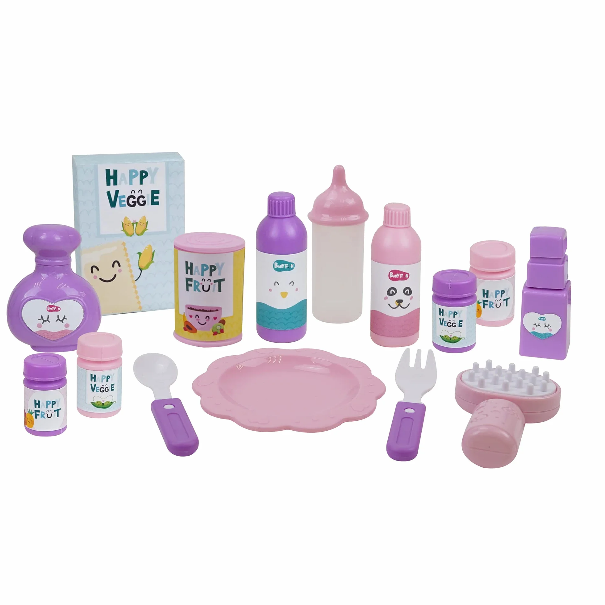 Cochecito para muñecas Little Swan 509, juego de 18 unidades, a partir de 3 años