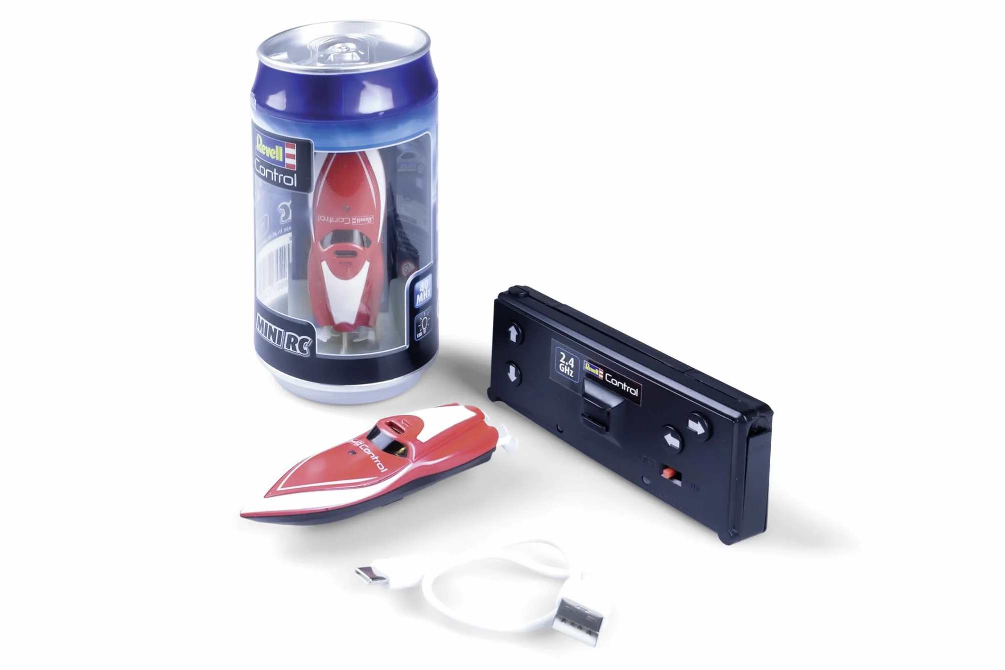 Mini Barco RC rojo