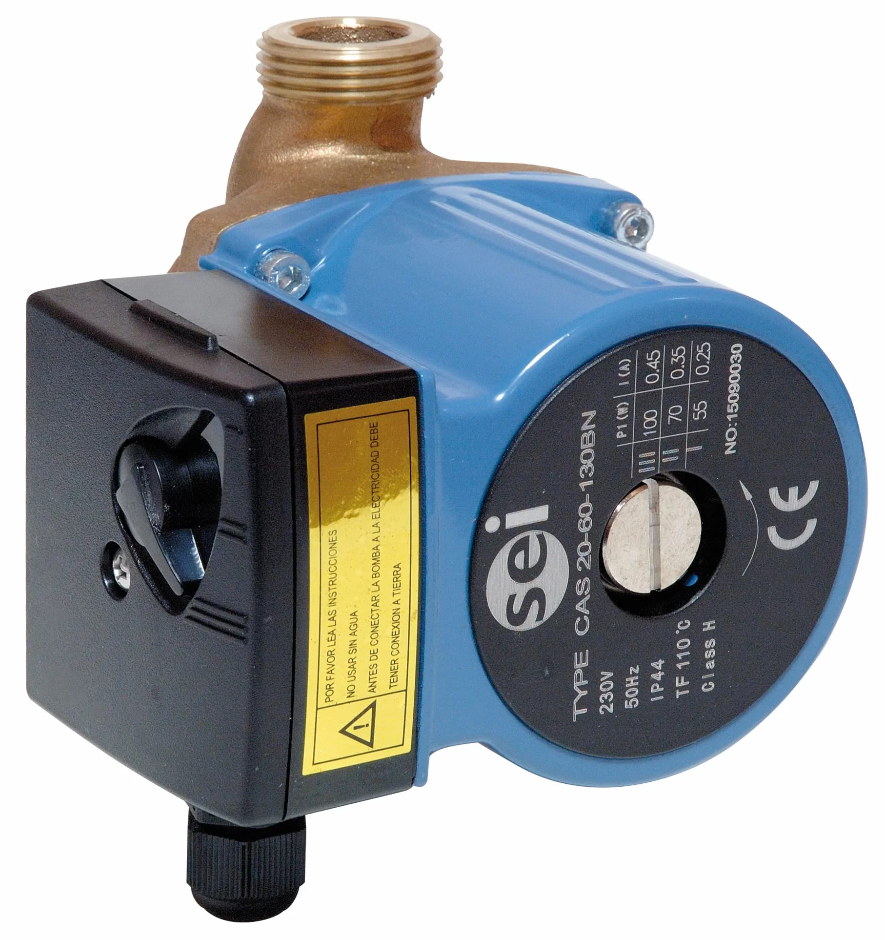 SEi ACSCAS 25-80BN Agua Caliente Sanitaria Bomba, L-180 mm Longitud