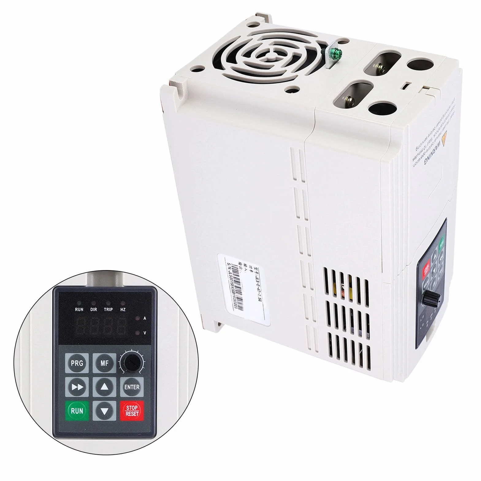 Variador de frecuencia 3-Phase 380V Entrada y salida Universal VFD Converter Inverter(5.5KW)