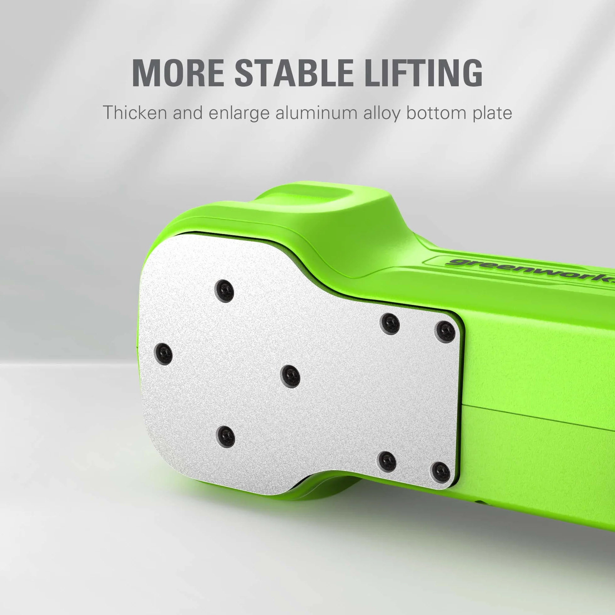 Greenworks Batería Jack 24v 3T Altura de Elevación Hidráulica Eléctrica: 6 - 1 / 8 "- 17 - 1 / 2" (155 - 445 mm) Bloqueo Automático Universal SIN Batería y Cargador G24JACK