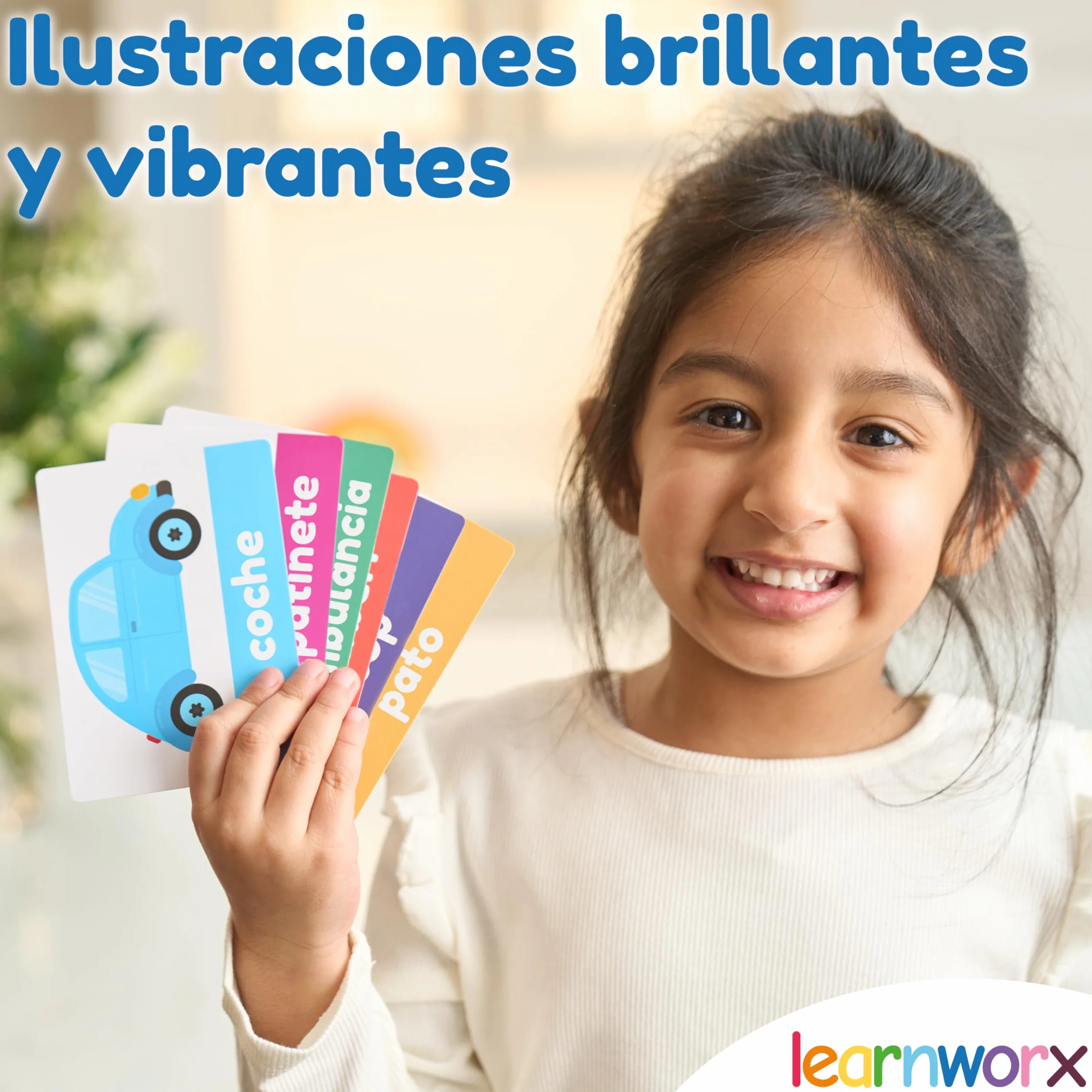 Tarjetas Educativas Bebés 1 2 3 Años | 101 Tarjetas Únicas Flashcards Primeras Palabras | Juguete Desarrollo del Lenguaje