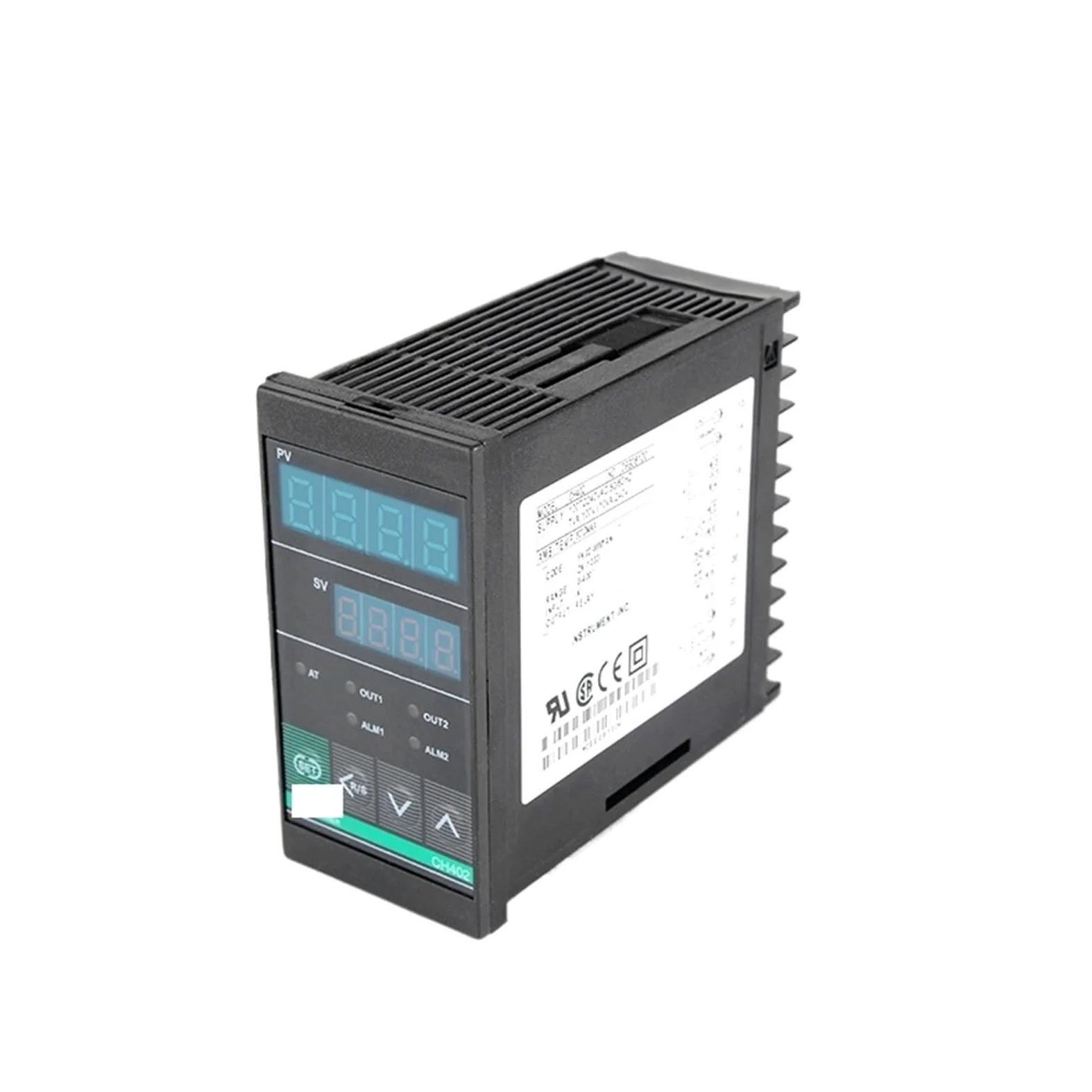 1 Uds salida Dual SSR y relé CH102 CH402 CH702 CH902 2 alarmas LCD controlador de temperatura PID Digital 100-240VAC(CH402 MV AB)
