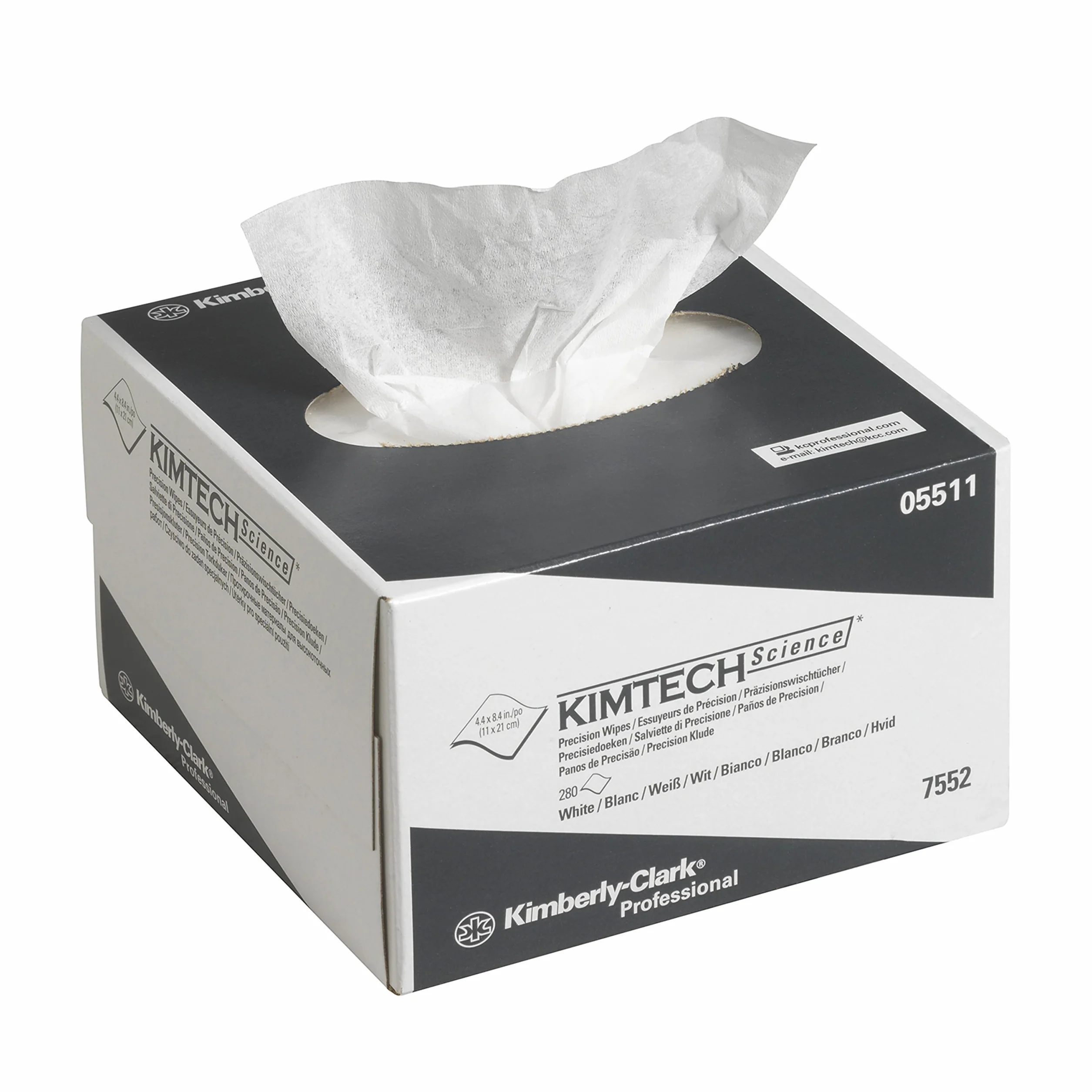 Kimtech Science Paños de Limpieza 7552, 1 Capa, Para Tareas Delicadas, 30 Cajas x 280 Paños (8.580 en total)