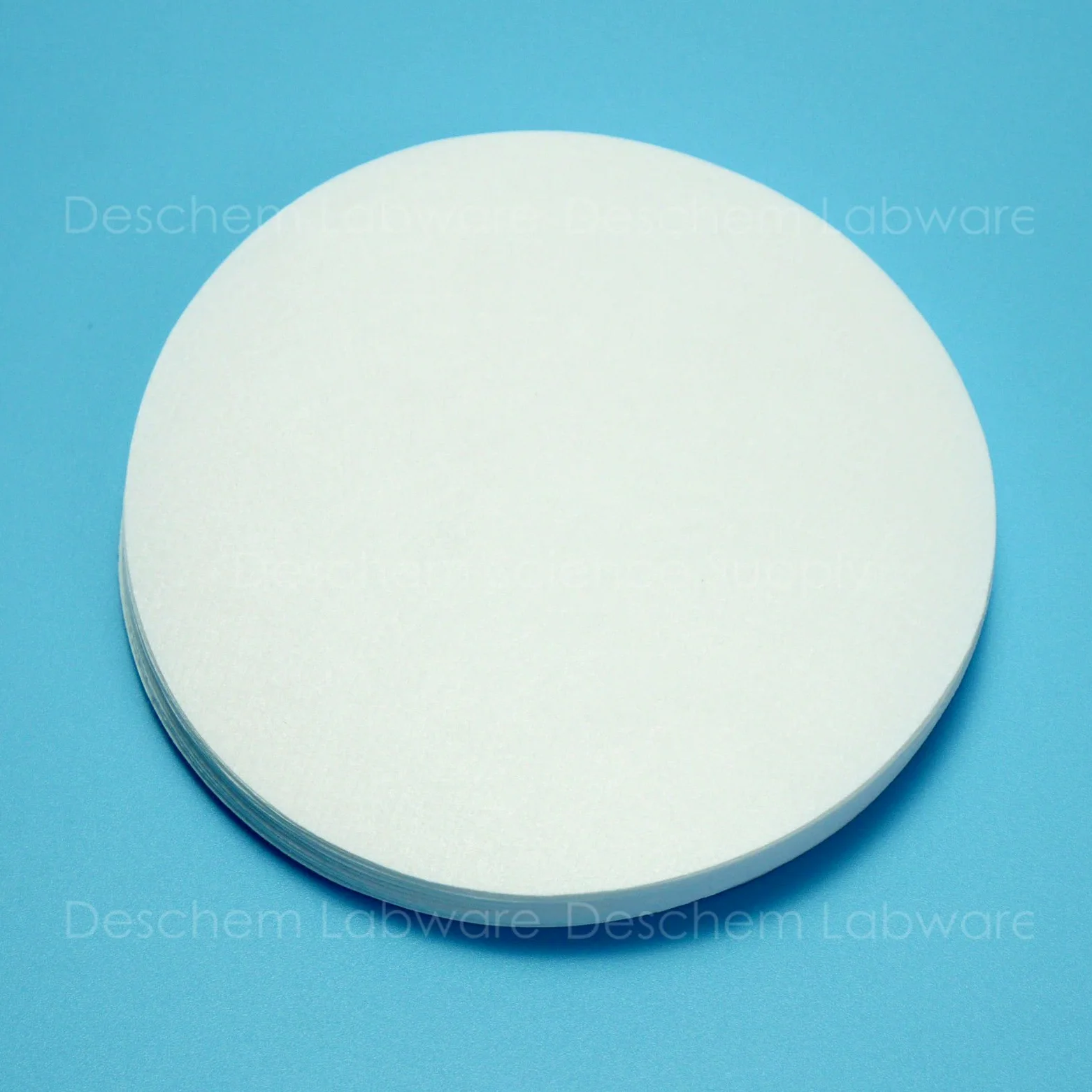100 mm, filtro de membrana de PTFE hidrofóbico, diámetro exterior 10 cm, hecho de polietileno, 50 unidades por caja