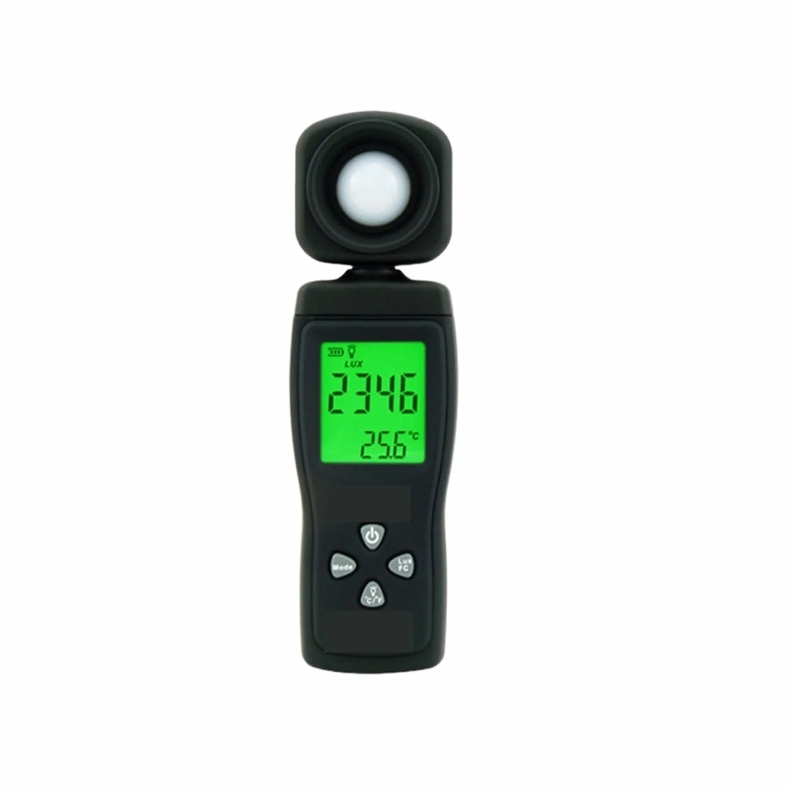 Medidor de índice UV Luxómetro digital portátil 1-200000 lux fotómetro radiómetro UV