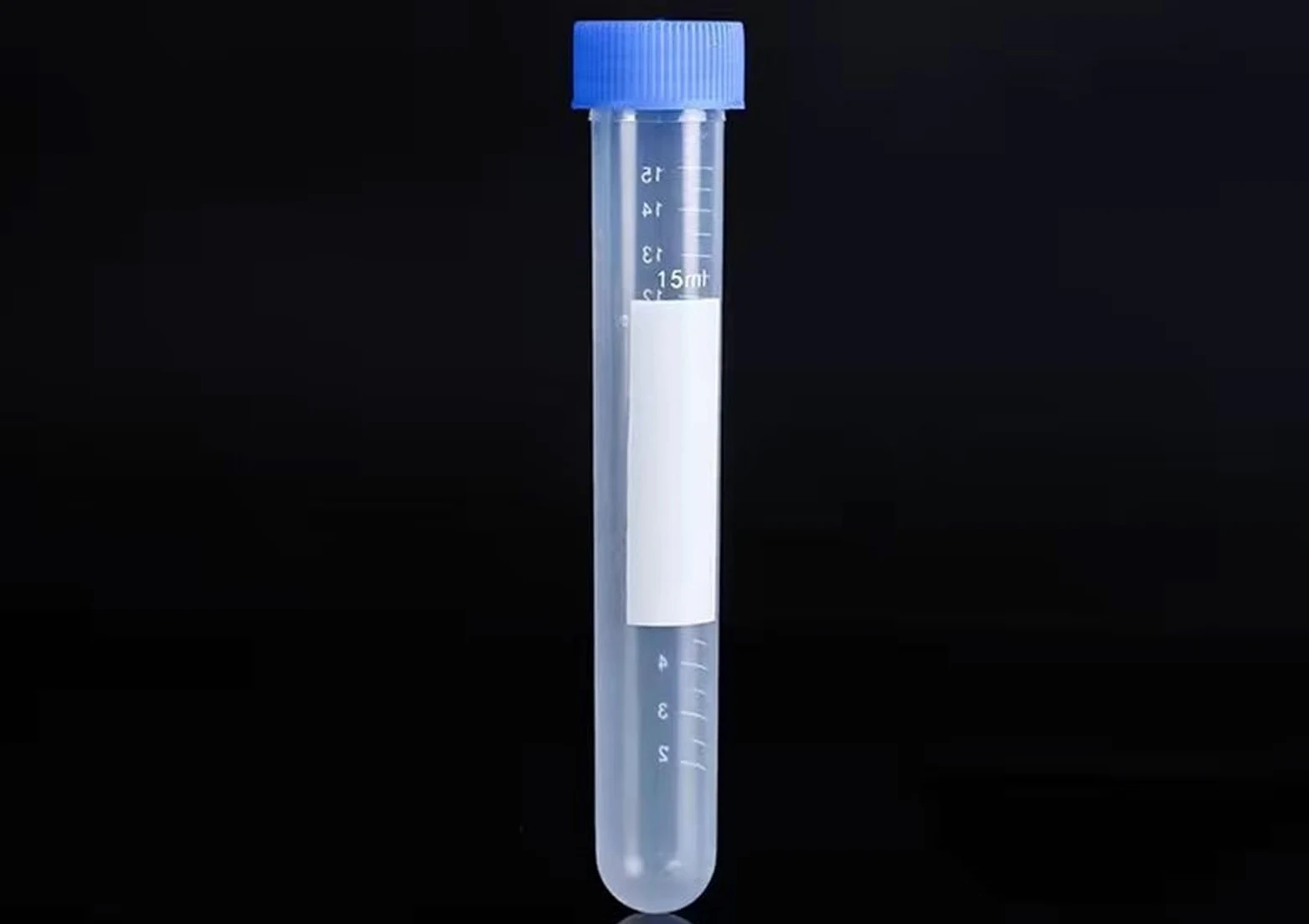 100 unids/Pack 10mL Tubo de centrífuga de plástico de Laboratorio tapón de Rosca Tubo de ensayo centrífugo de Laboratorio