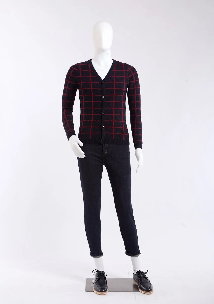NMC-1W Maniquí masculino FC blanco mate sin cara brazos y cabeza giratoria 360 grados maniquí femenino maniquí cabeza de huevo (NMC-1W hombre)